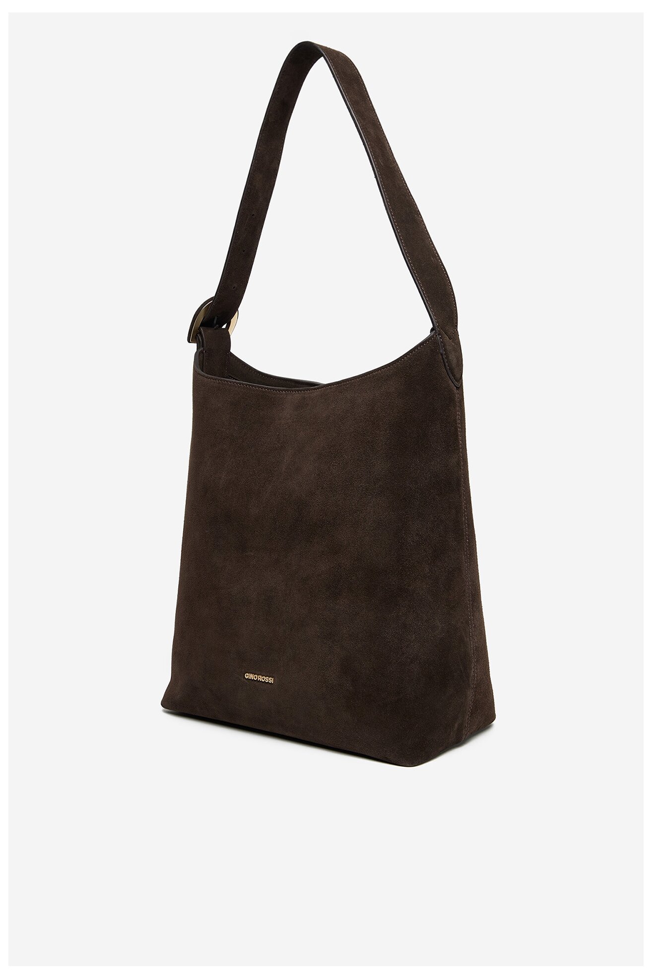 Сумка З Ремінцем Gino Rossi EO-LAILA513-113-1 ТЕМНО-КОРИЧНЕВИЙ