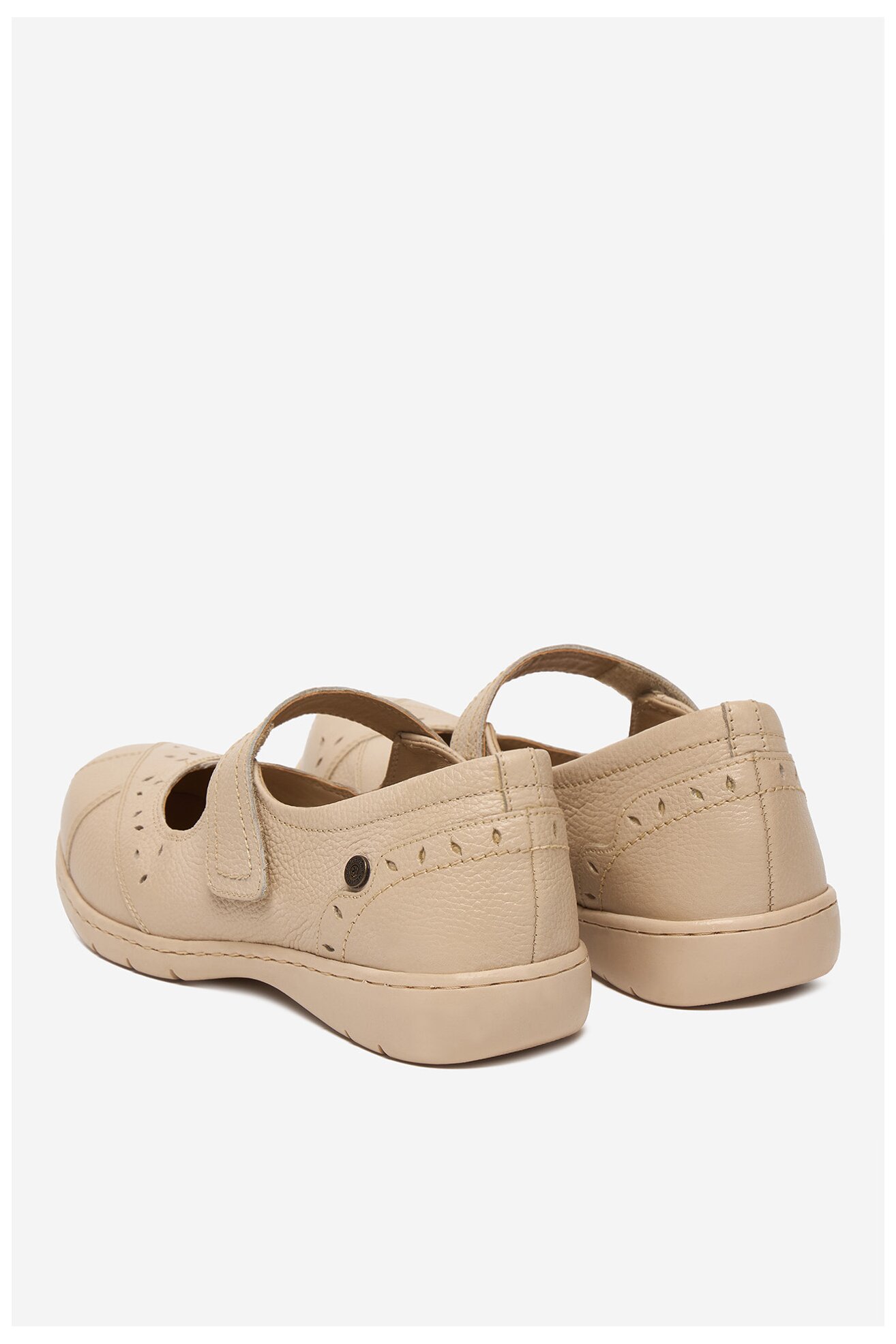 Baleriny Go Soft CEO-WI23-LENA-12 Beżowy