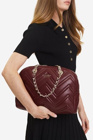 Torba NINE WEST CEO-ALICE-LA482-3468 BORDO