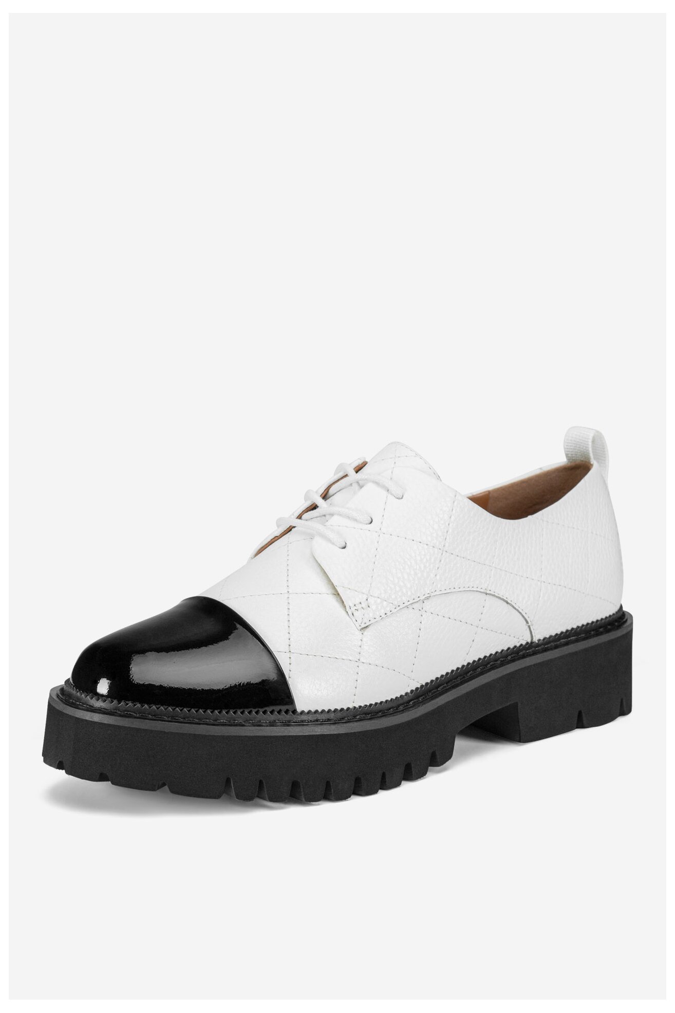 Półbuty Badura JIAO-V1767-23 Biały