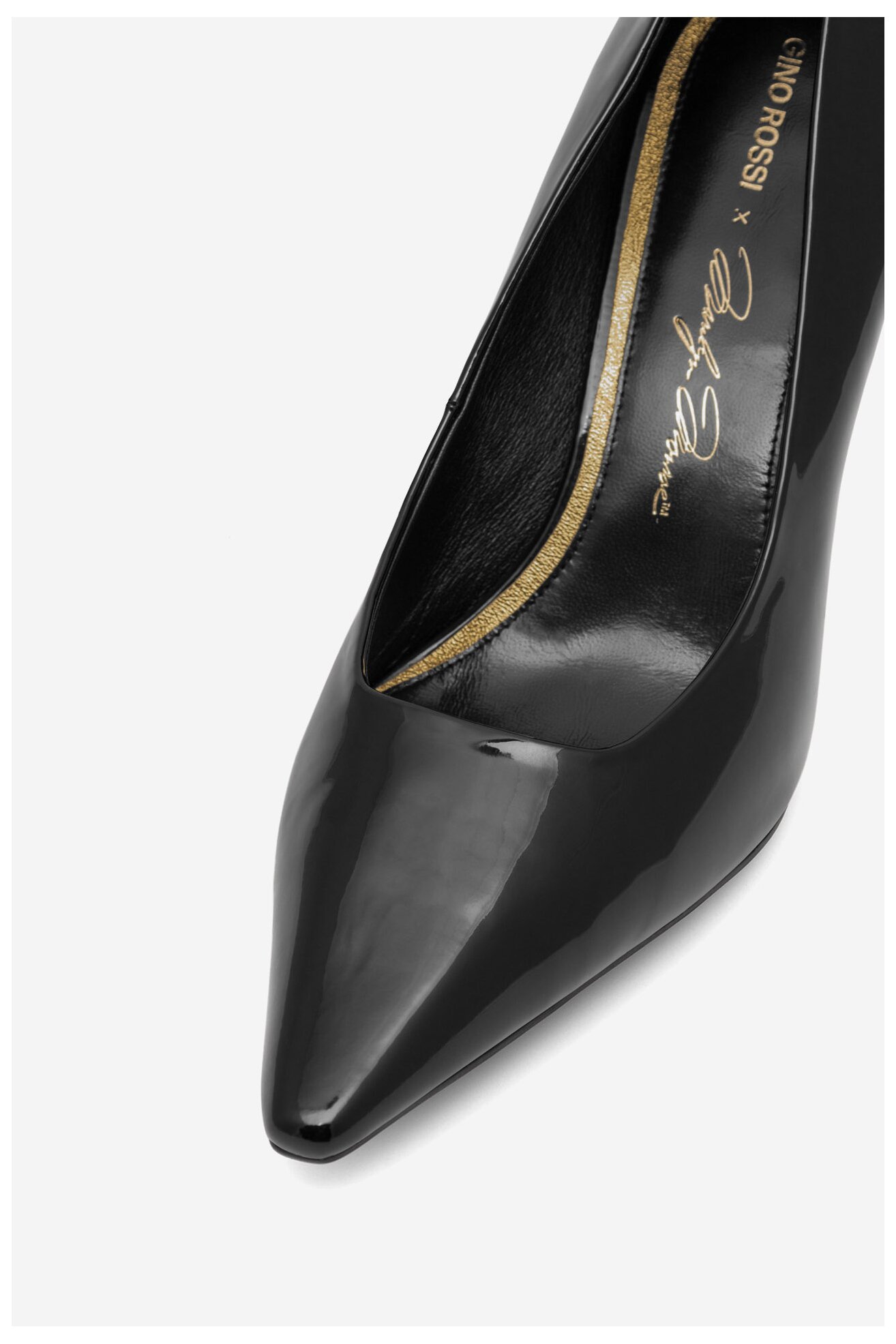 Czółenka Gino Rossi NEL-SLT623-61 Czarny