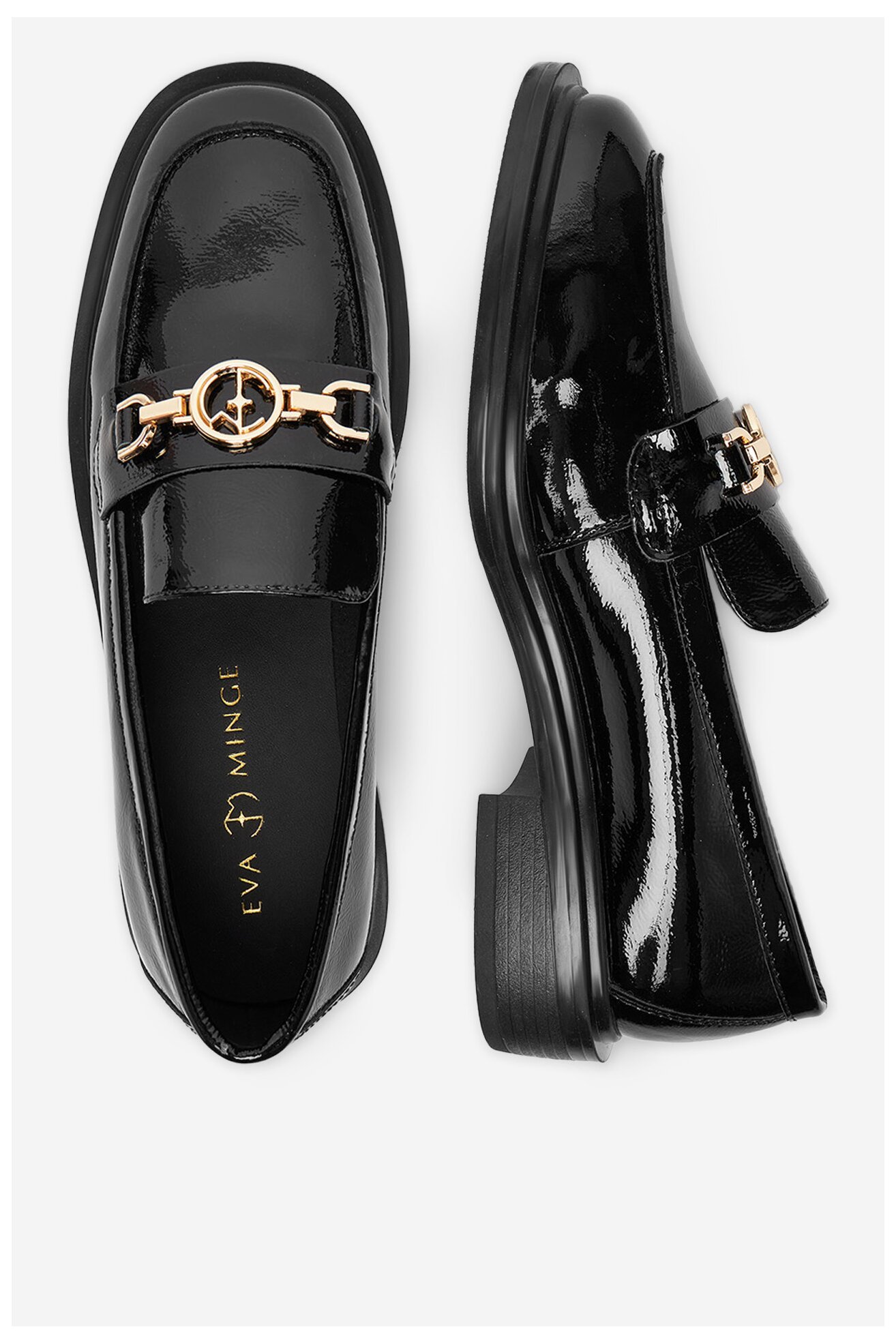 Mokaszin EVA MINGE EO-NOOR-330-25A-N337 FEKETE