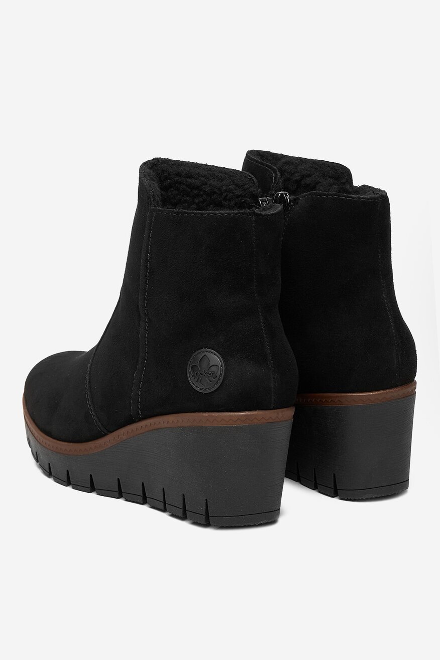 Ghete Rieker NEGRU - 2230085557689