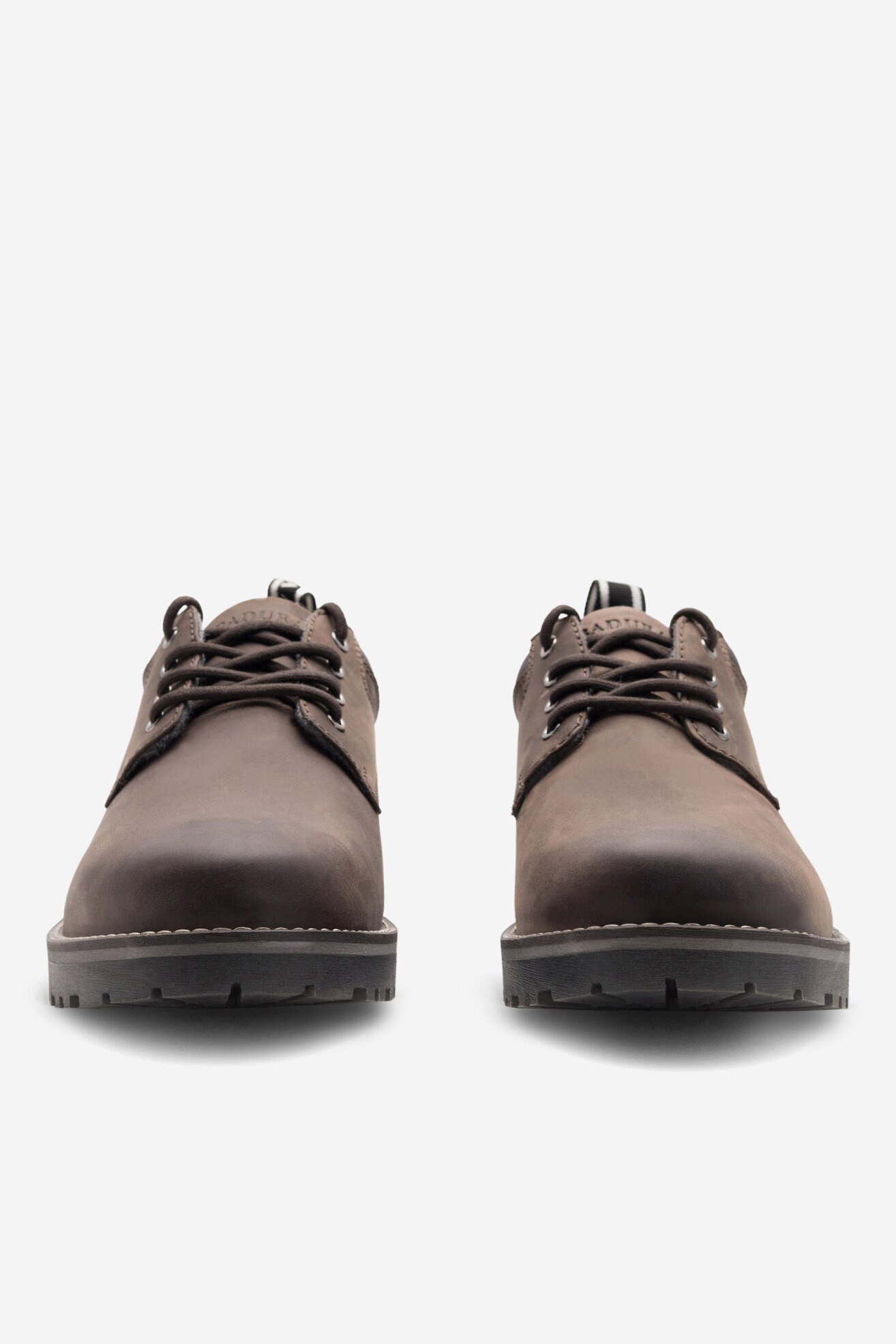 Półbuty Badura CEO-BOWER-10 MI08 Brązowy ciemny