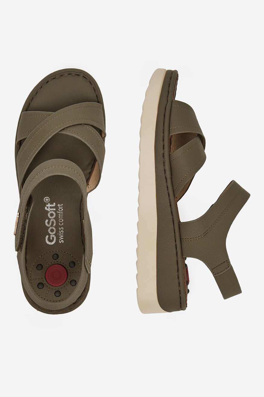 
                Сандалі Go Soft ХАКІ - 5906751040690