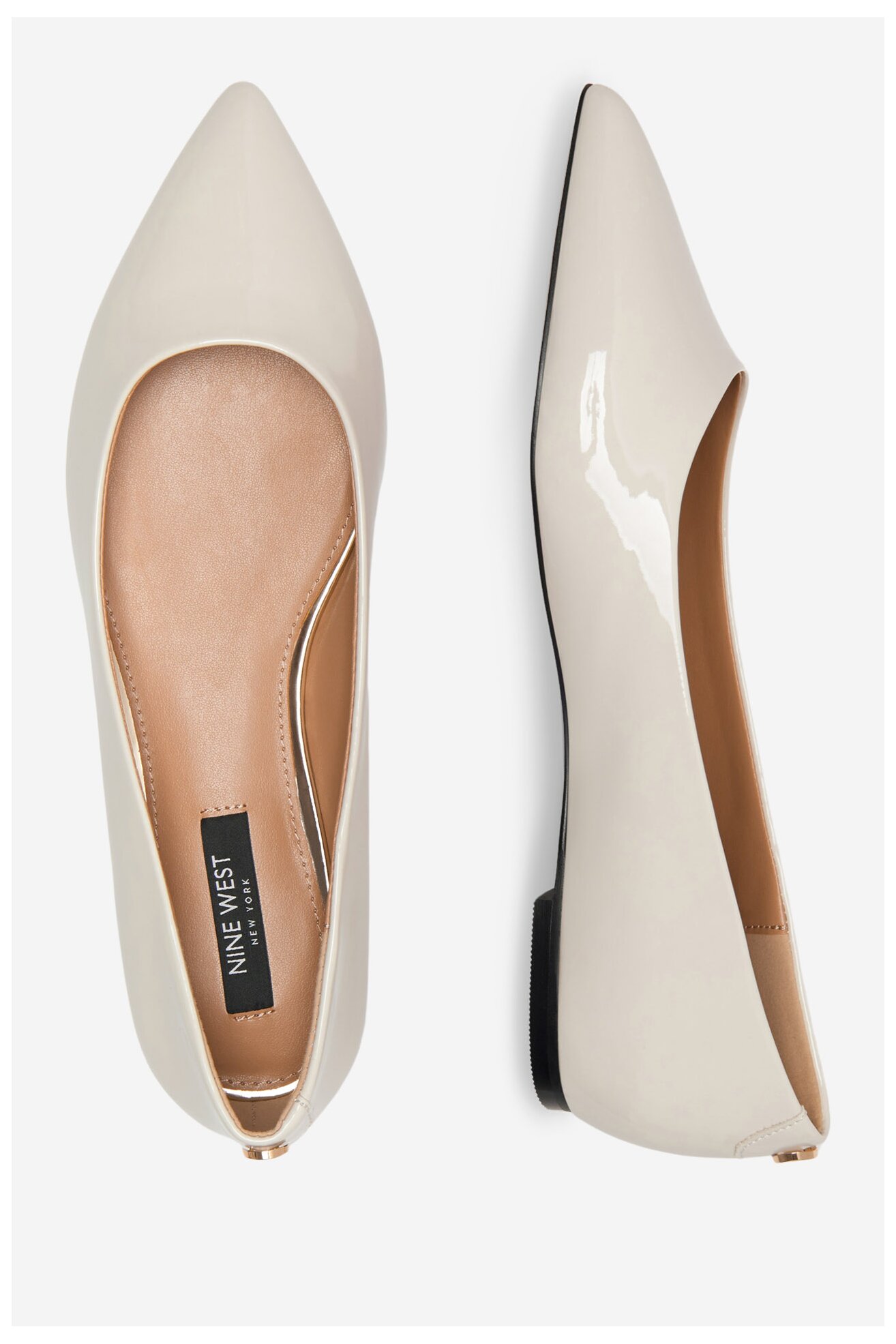 Baleriny NINE WEST WFA2622-1 Biały