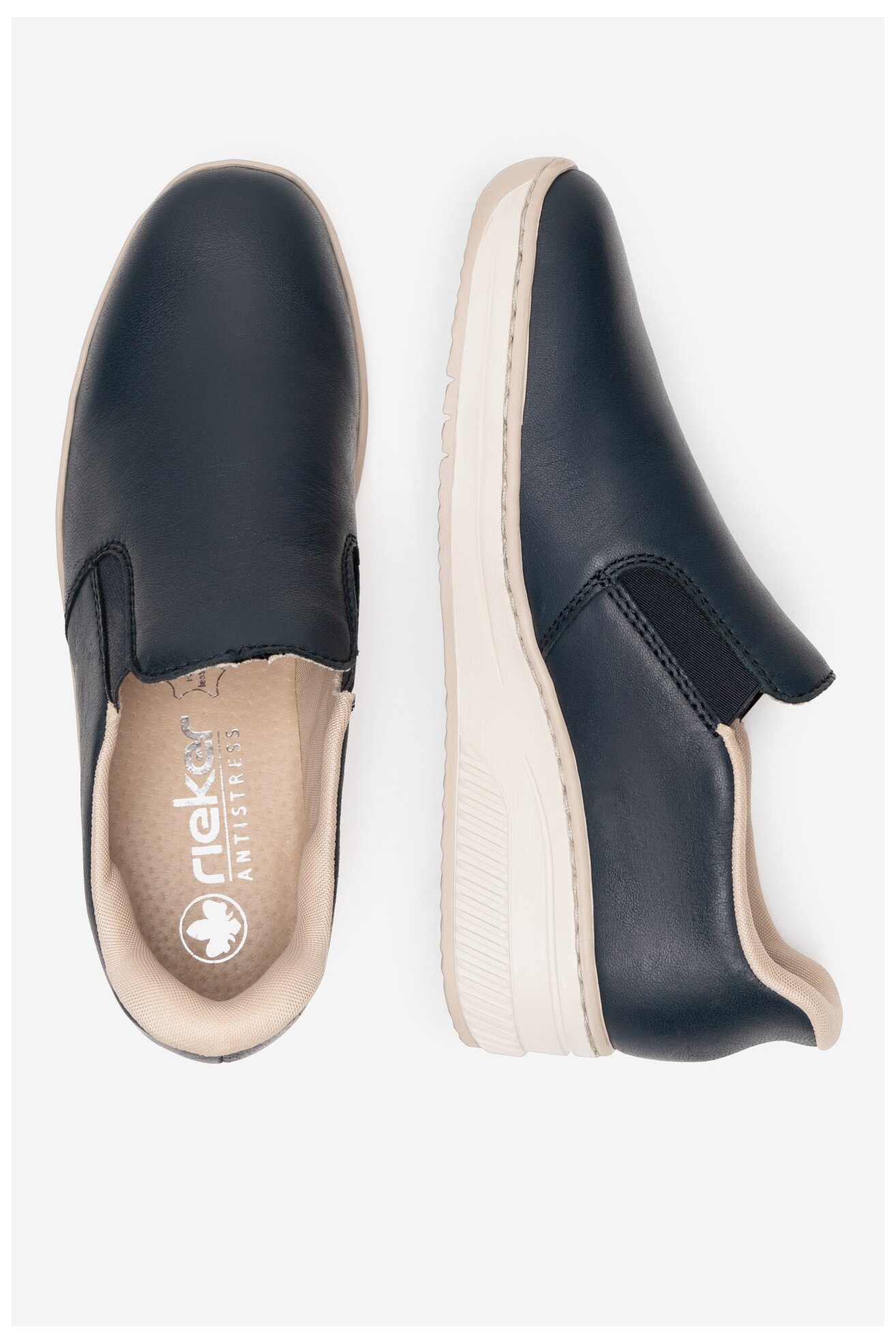 Félcipő Rieker 48761-14 MÉLYKÉK