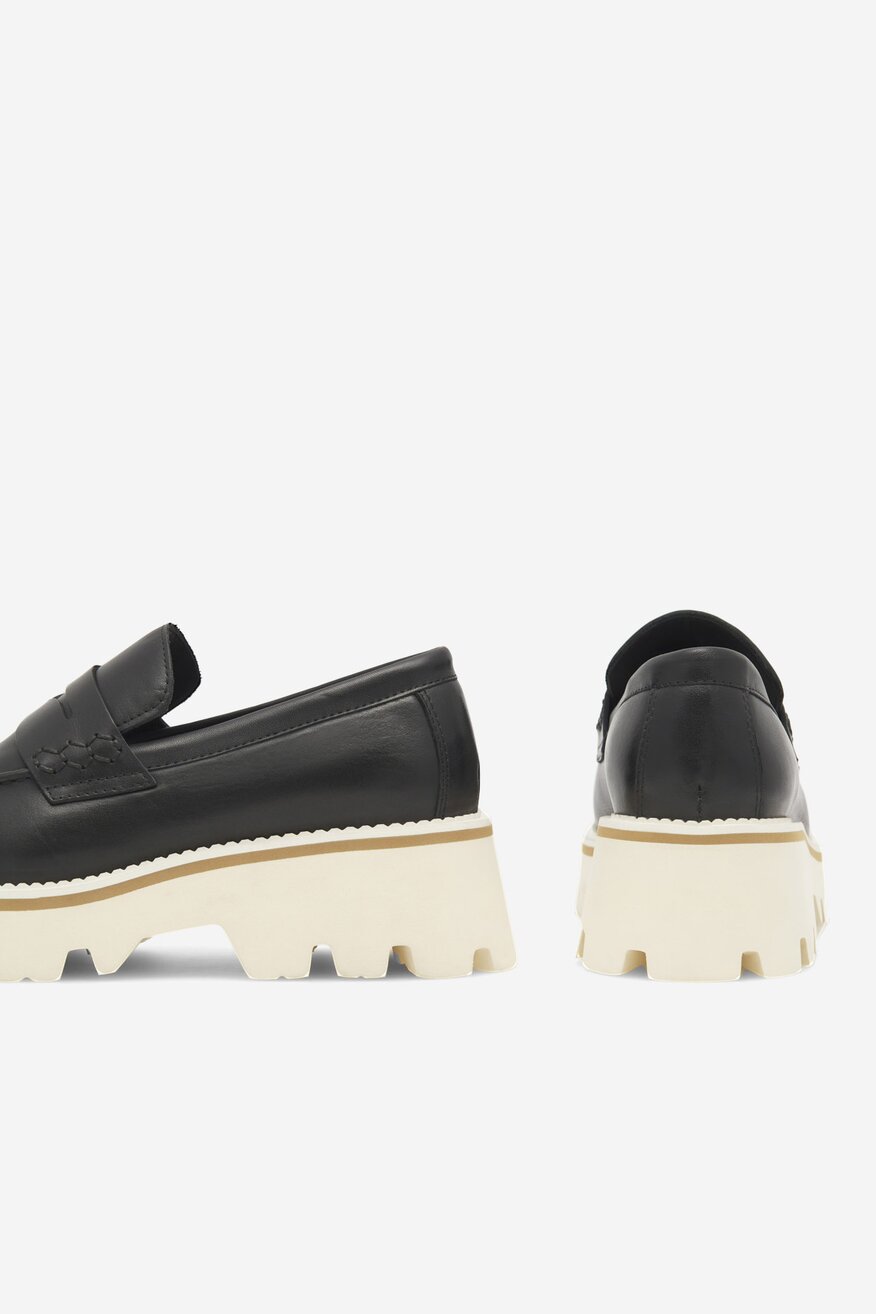 Badura - Loafersy skórzane - 5905588514008