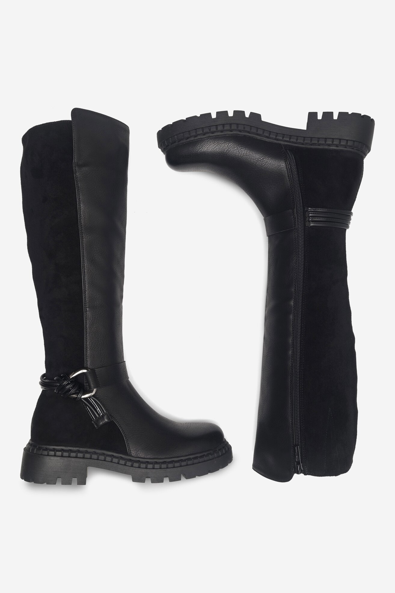 Csizma Clara Barson DIANA WS6102-06 FEKETE