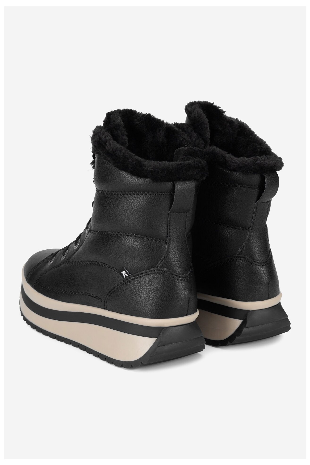 Csizma Rieker Revolution Lifestyle W0963-01 FEKETE