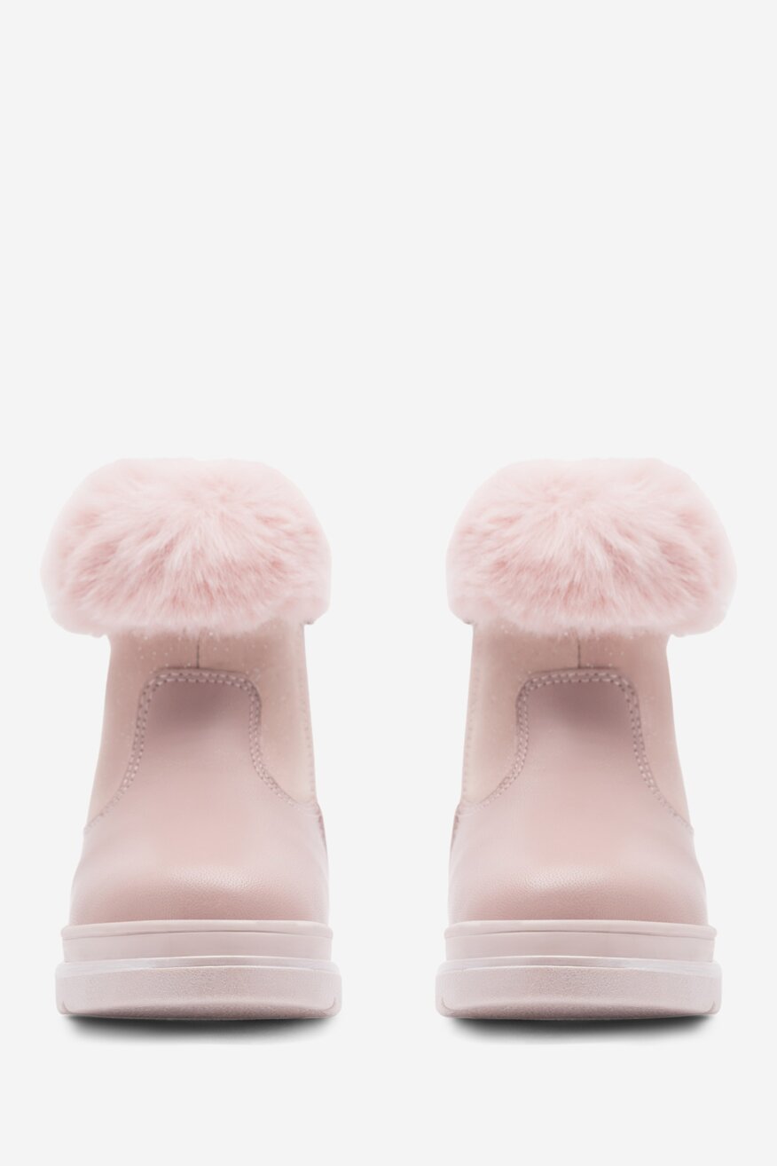 Lasocki Kids - Kozaki skórzane ocieplane - 5905588135531