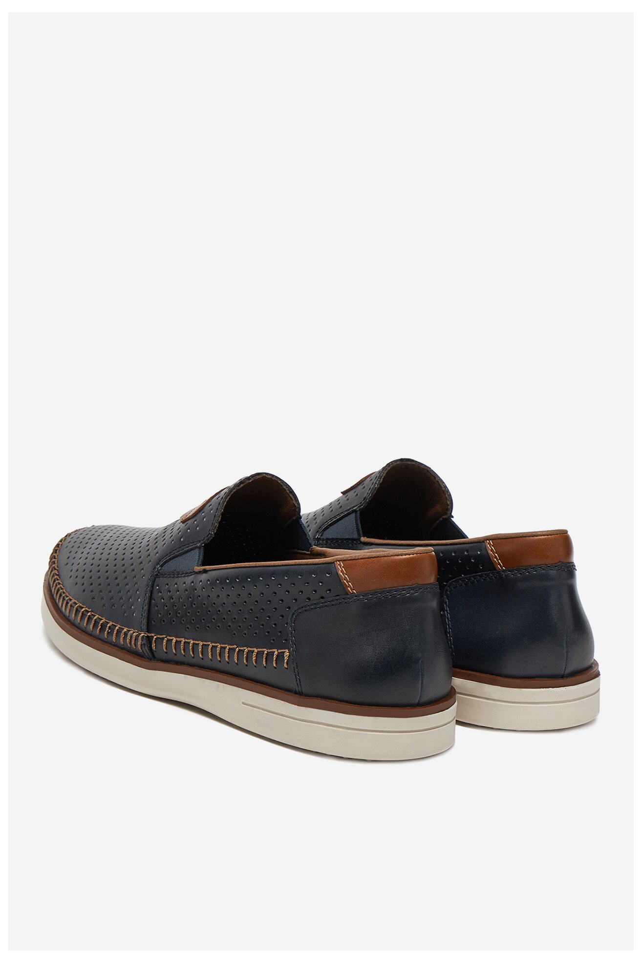 Polobotka Rieker B2356-14 TMAVĚ MODRÁ