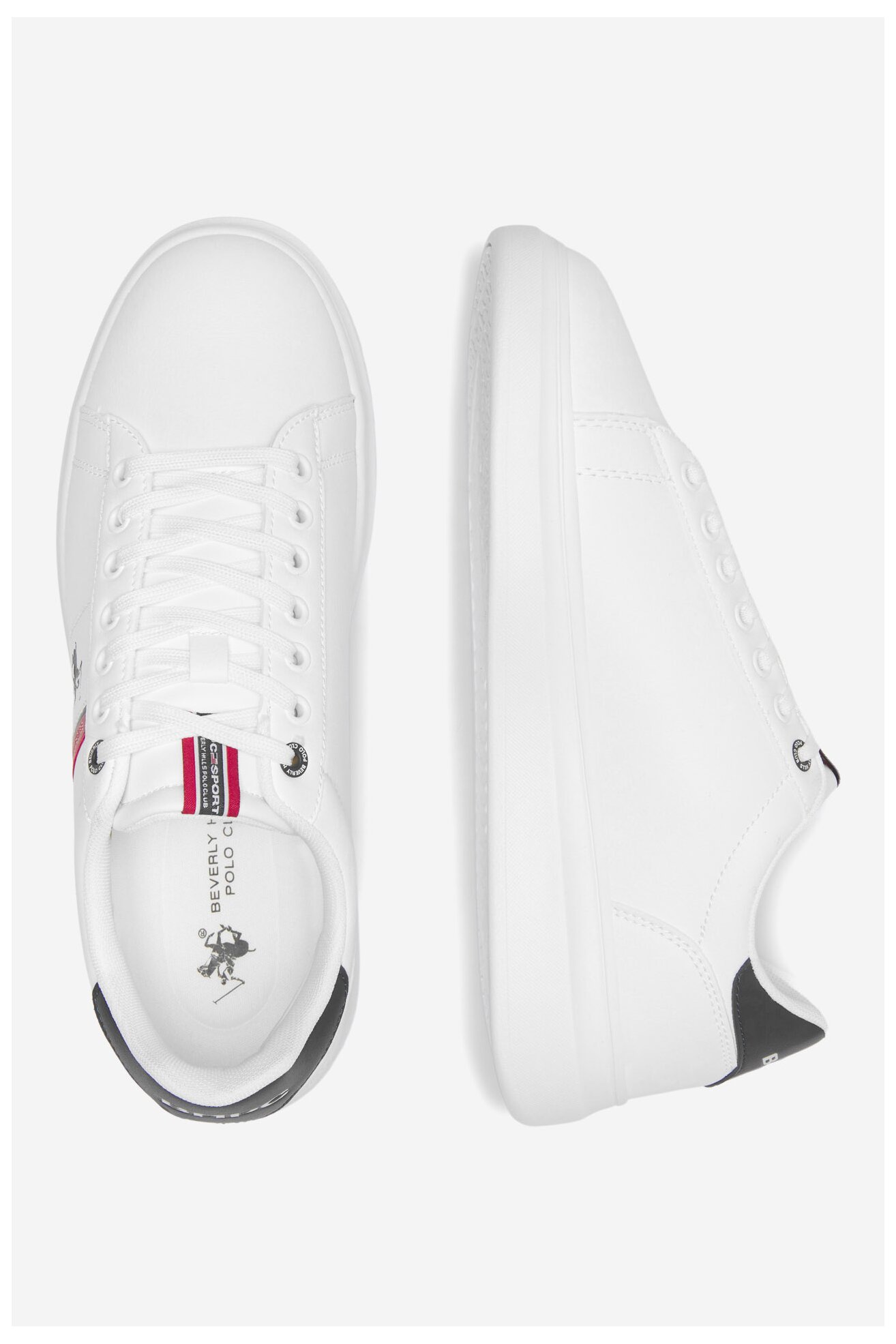Obuwie sportowe Beverly Hills Polo Club M-23MC1008 Biały