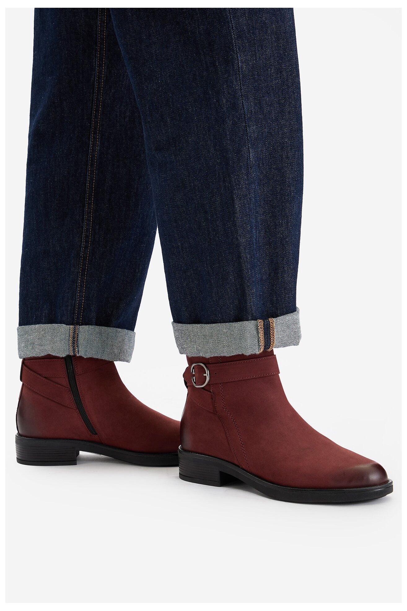 Bokacsizma Lasocki CEO-WI23-JIA-03 BORDÓ