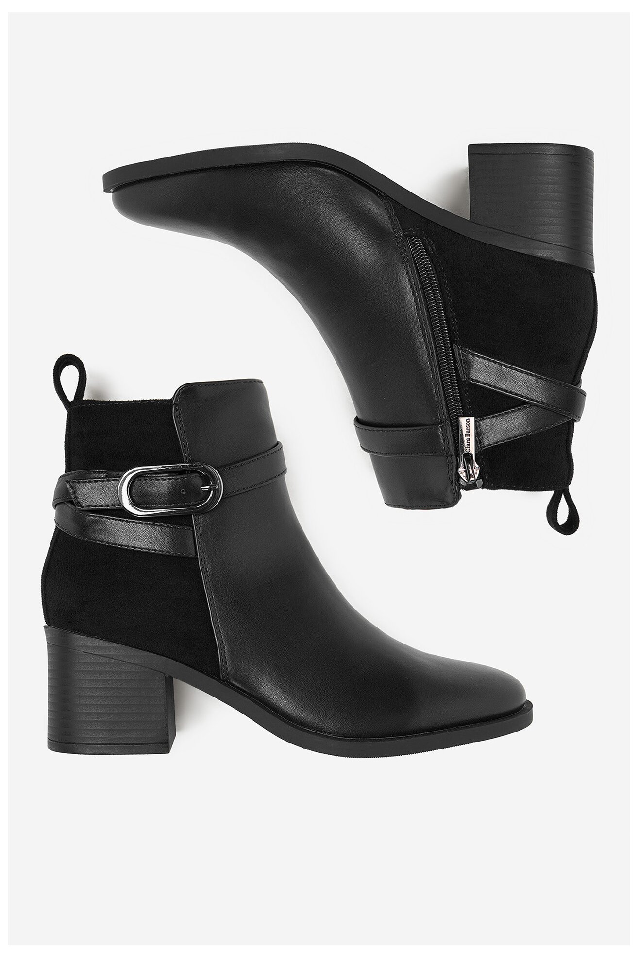 Kratke čizme Clara Barson CEO-LM32618-T11 CRNA