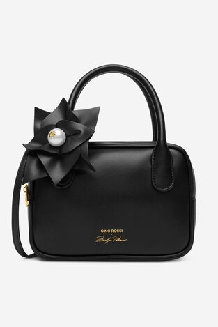 Сумка З Ремінцем Gino Rossi EO-ROSE-LA224-194455 ЧОРНИЙ