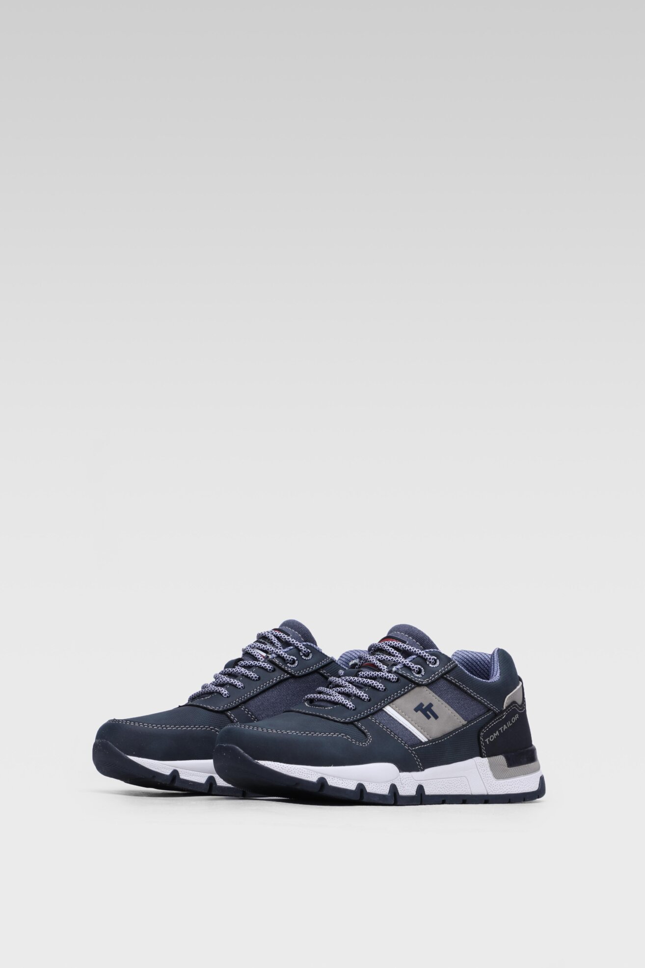 Półbuty Tom Tailor 118340100 Granatowy