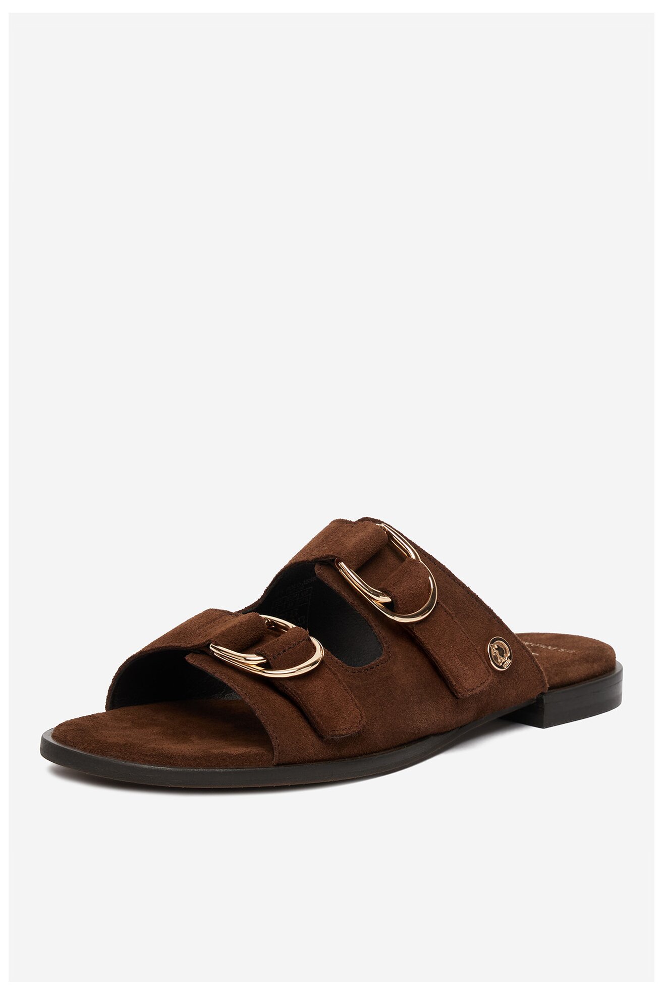 Klapki U.S. POLO ASSN. EO-KATYA001W/6S1 Brązowy