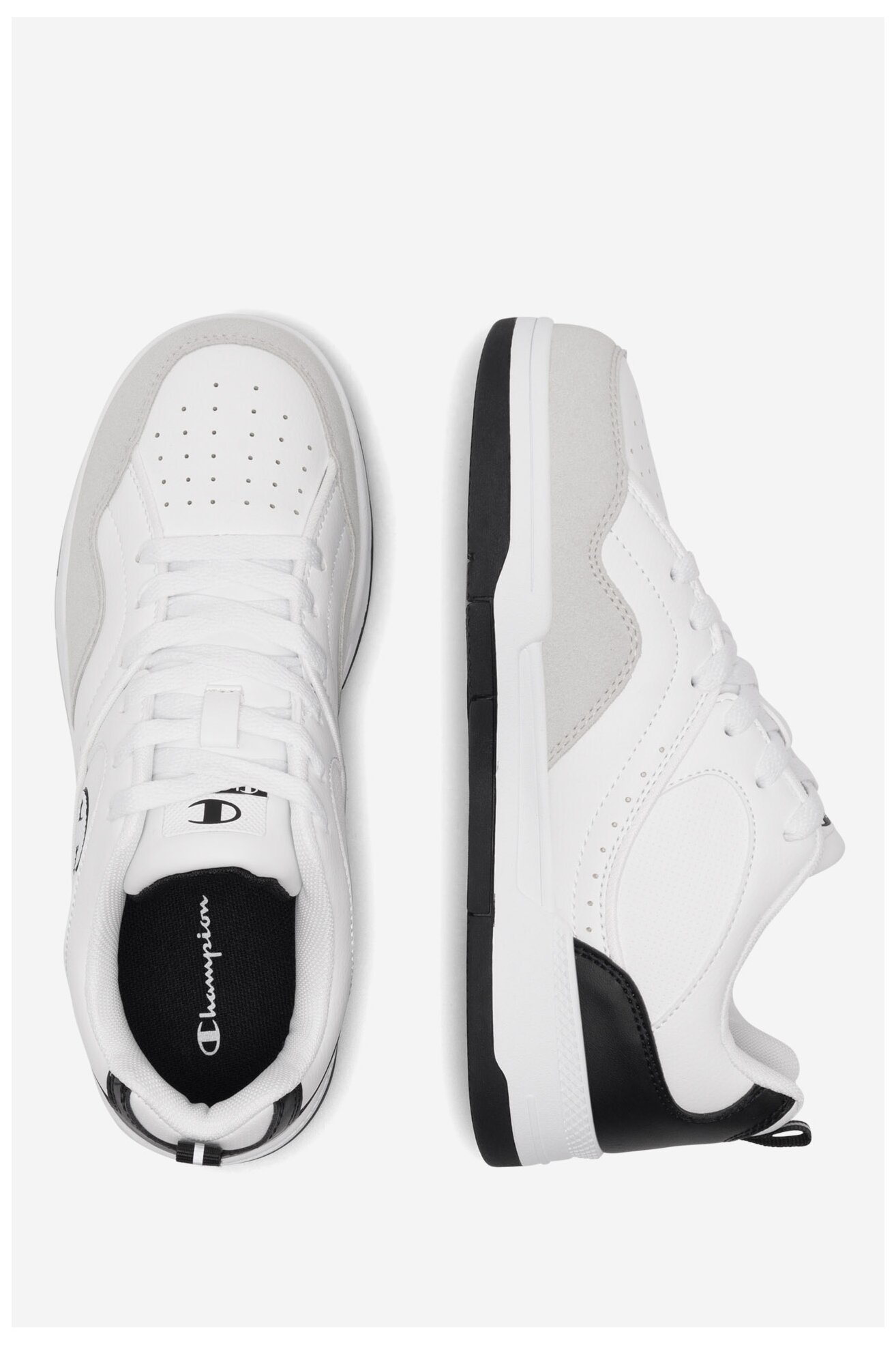 Încălțăminte sport Champion HERITAGE GLORY LOW B GS S32925-WW001 ALB