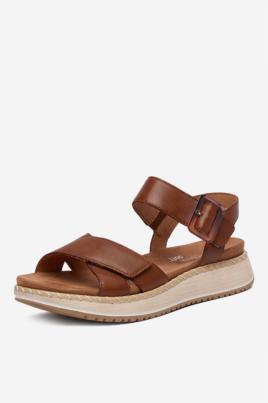 
                Remonte - Sandały skórzane - 5906751744796