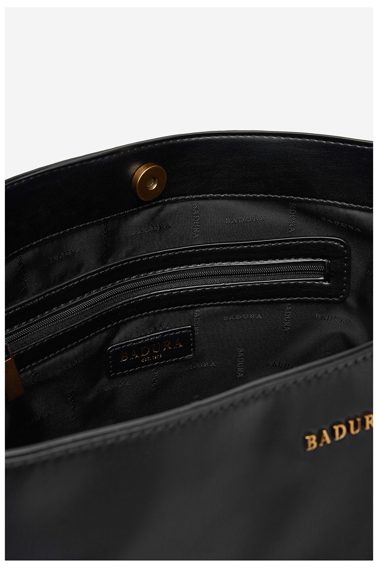 Kézitáska Badura WEN-13 FEKETE
