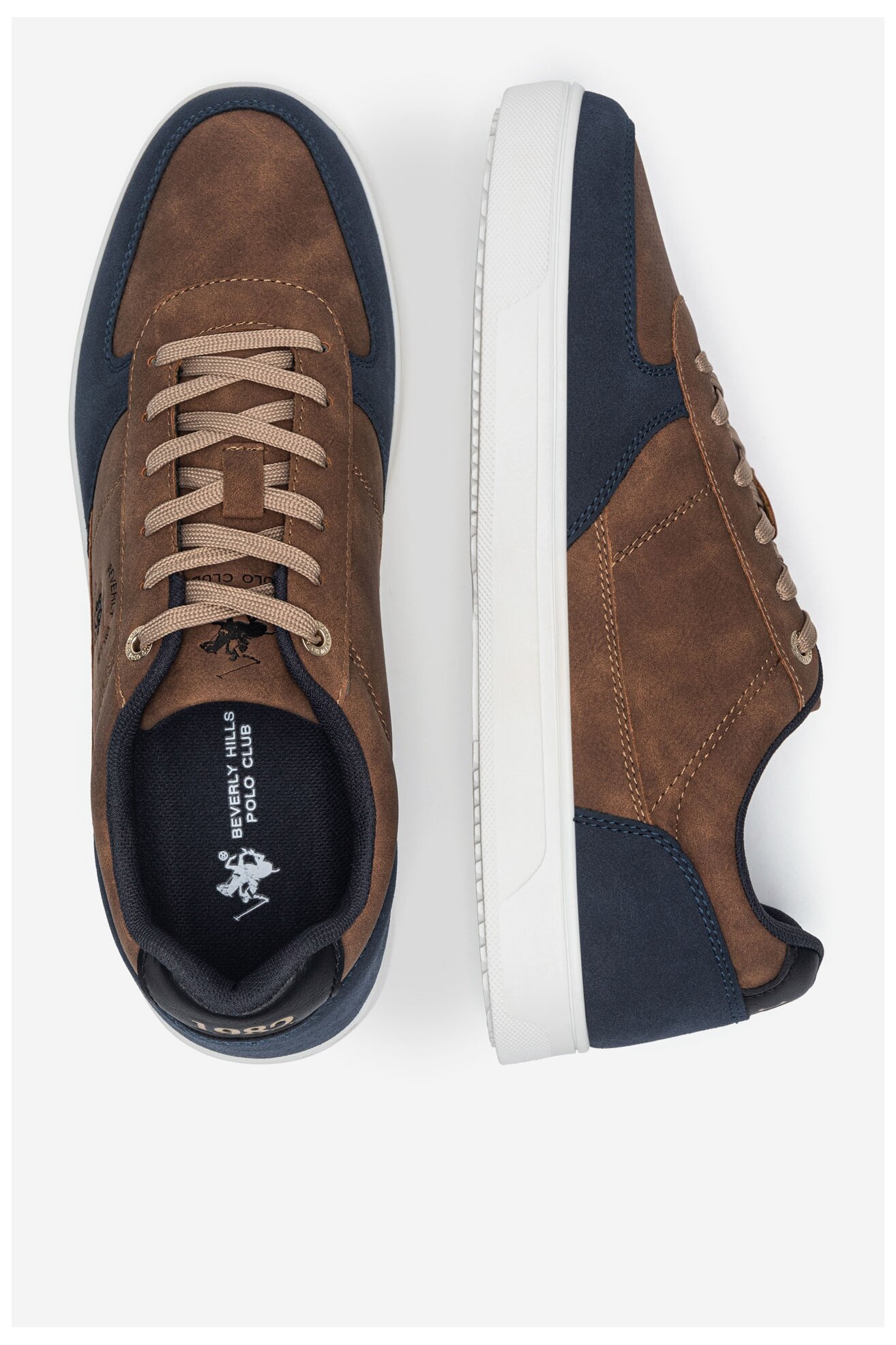 Obuwie sportowe Beverly Hills Polo Club BHPCV5-6301 Brązowy