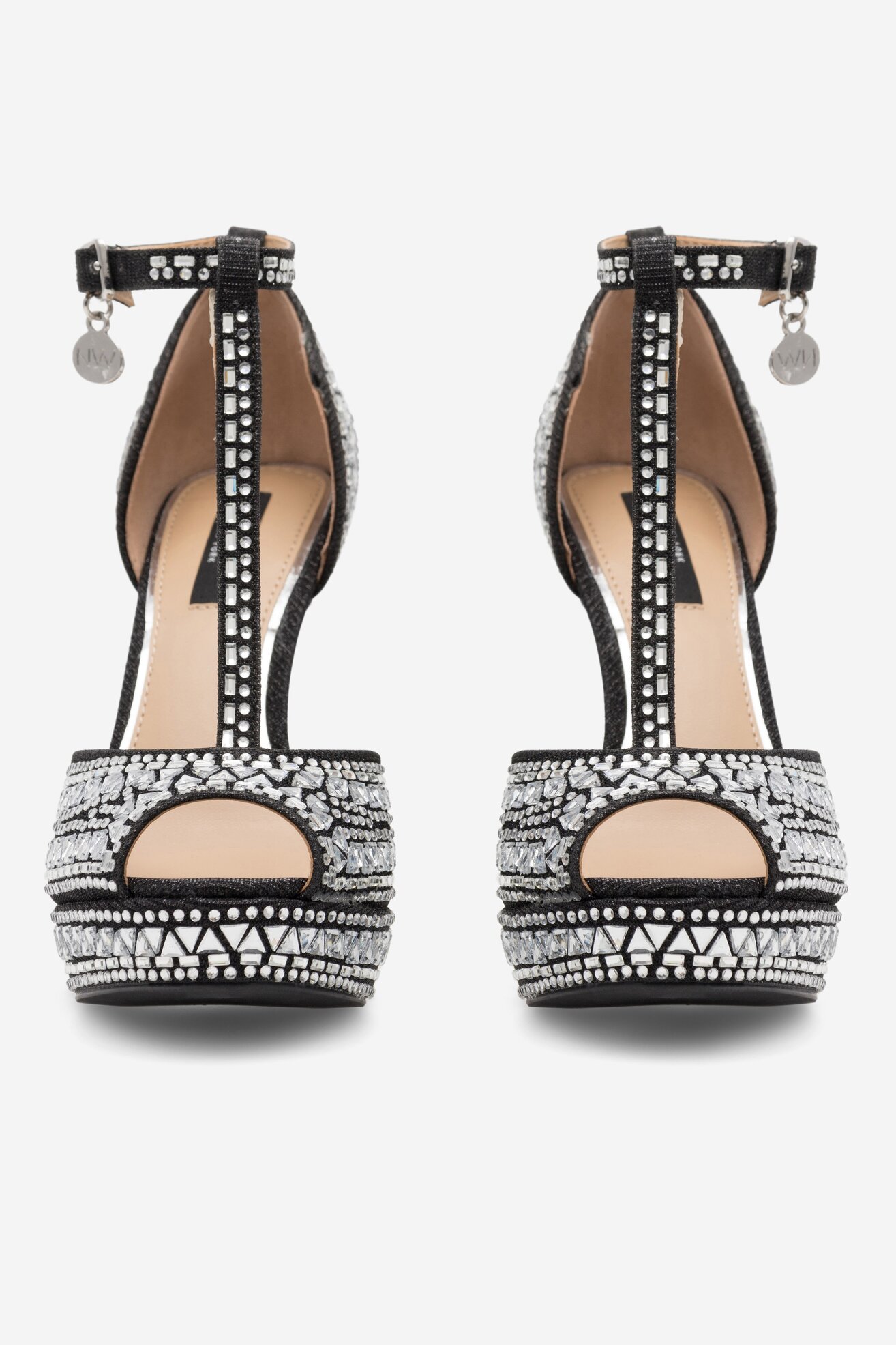 Sandały NINE WEST NISA SY015-1NW Czarny