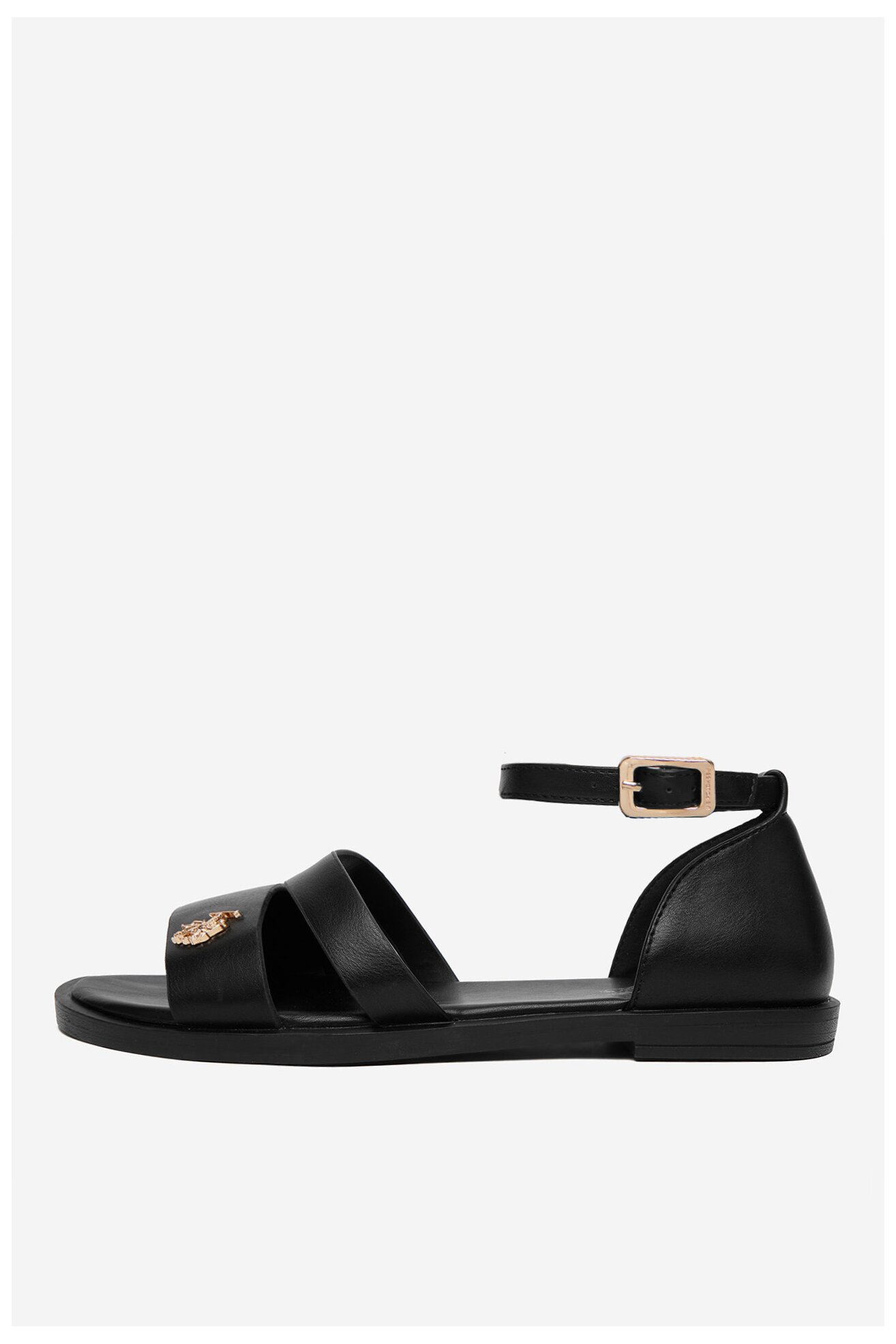Sandały U.S. POLO ASSN. EO-CASSIE003W/6Y1 Czarny