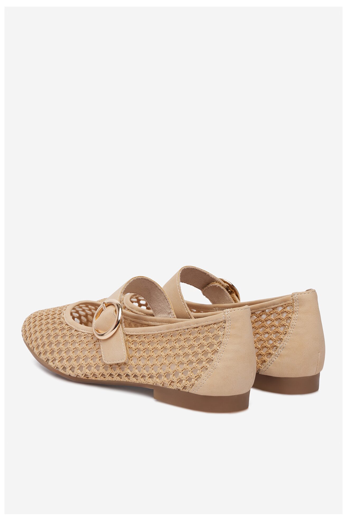 Baleriny Remonte CEO-D0K17-20 Beżowy