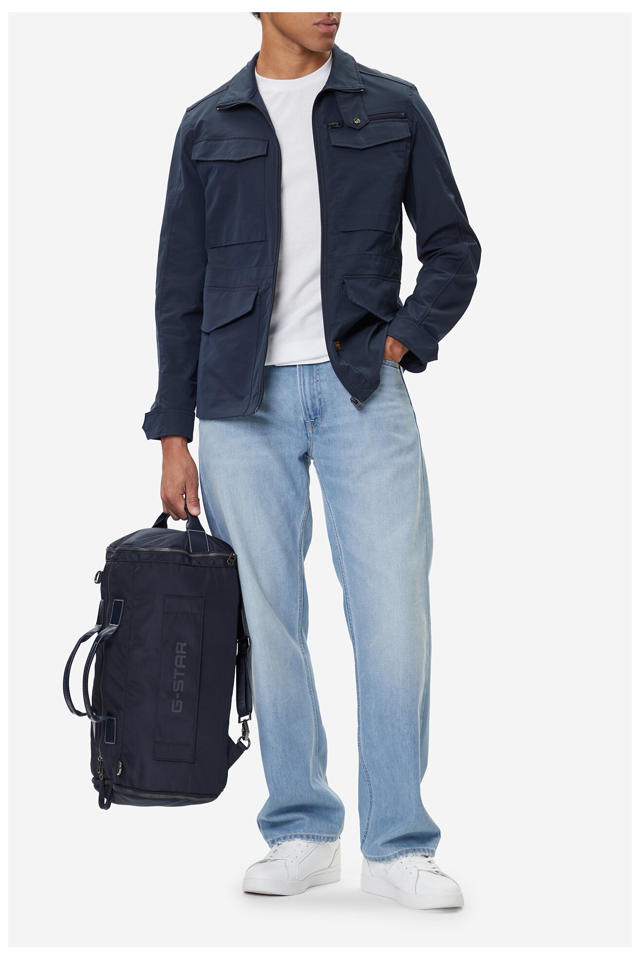 Мъжка чанта G-STAR RAW CEO-LEO-LX20038J КОБАЛТОВО СИНЬО