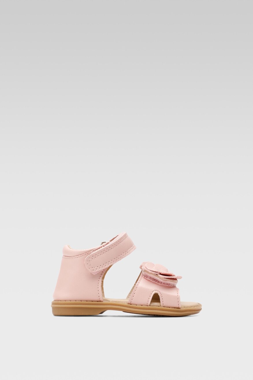 
                Nelli Blu - Sandały z aplikacją różowe - 5904248737757