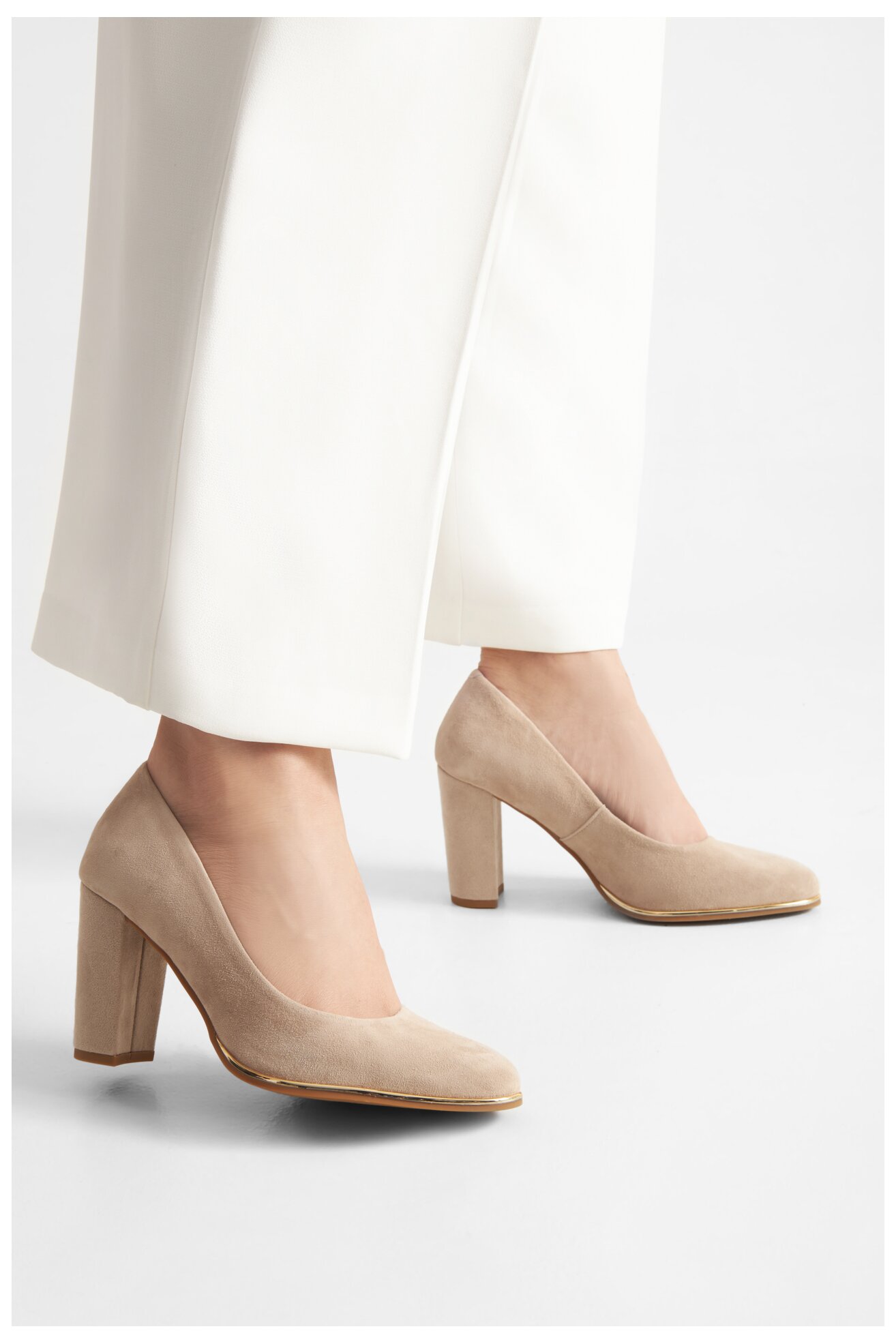 Pantofi cu toc Lasocki WYL3786-1Z BEJ