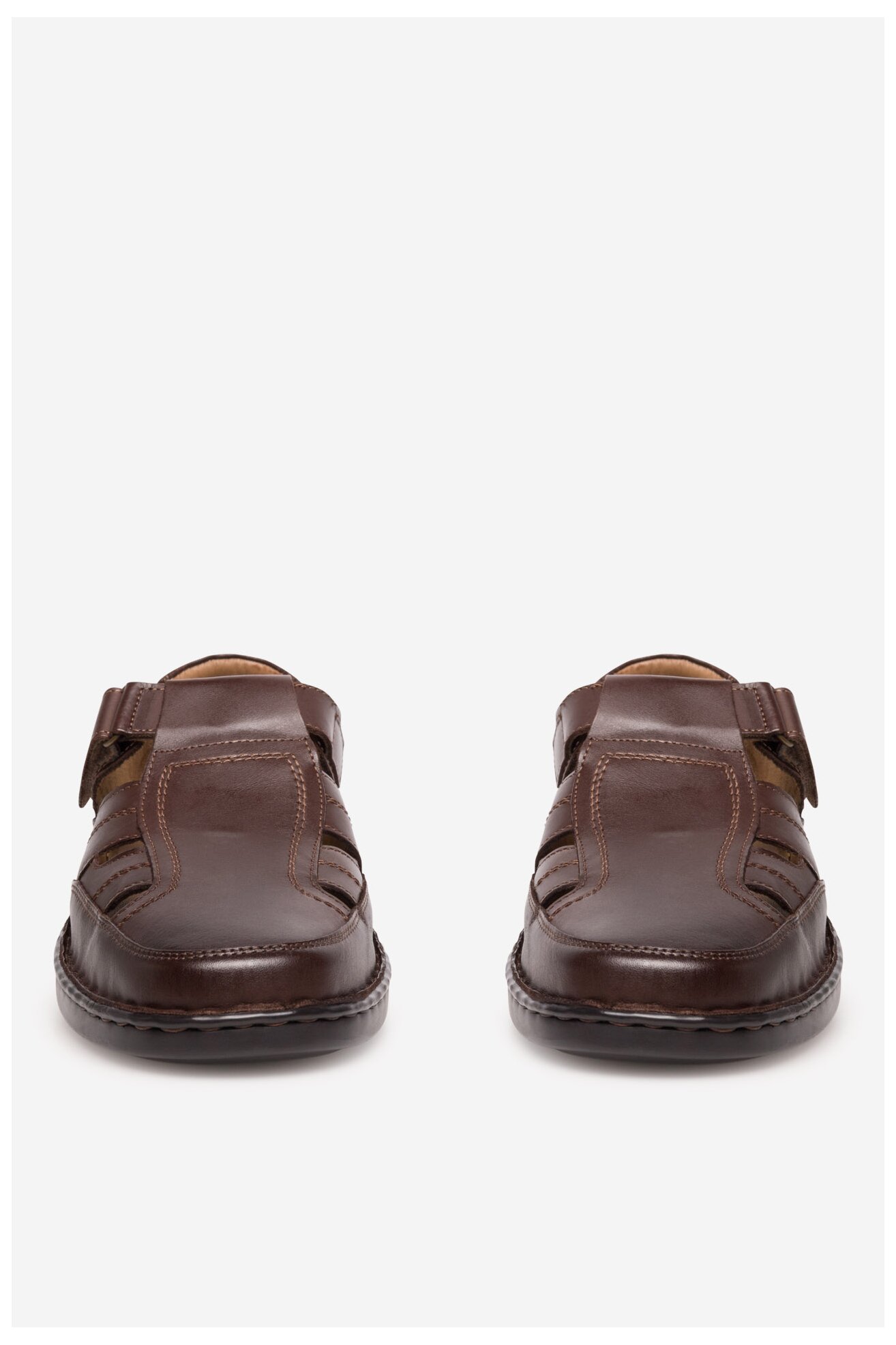 Sandály Go Soft GARY-04 MI18 HNĚDÁ