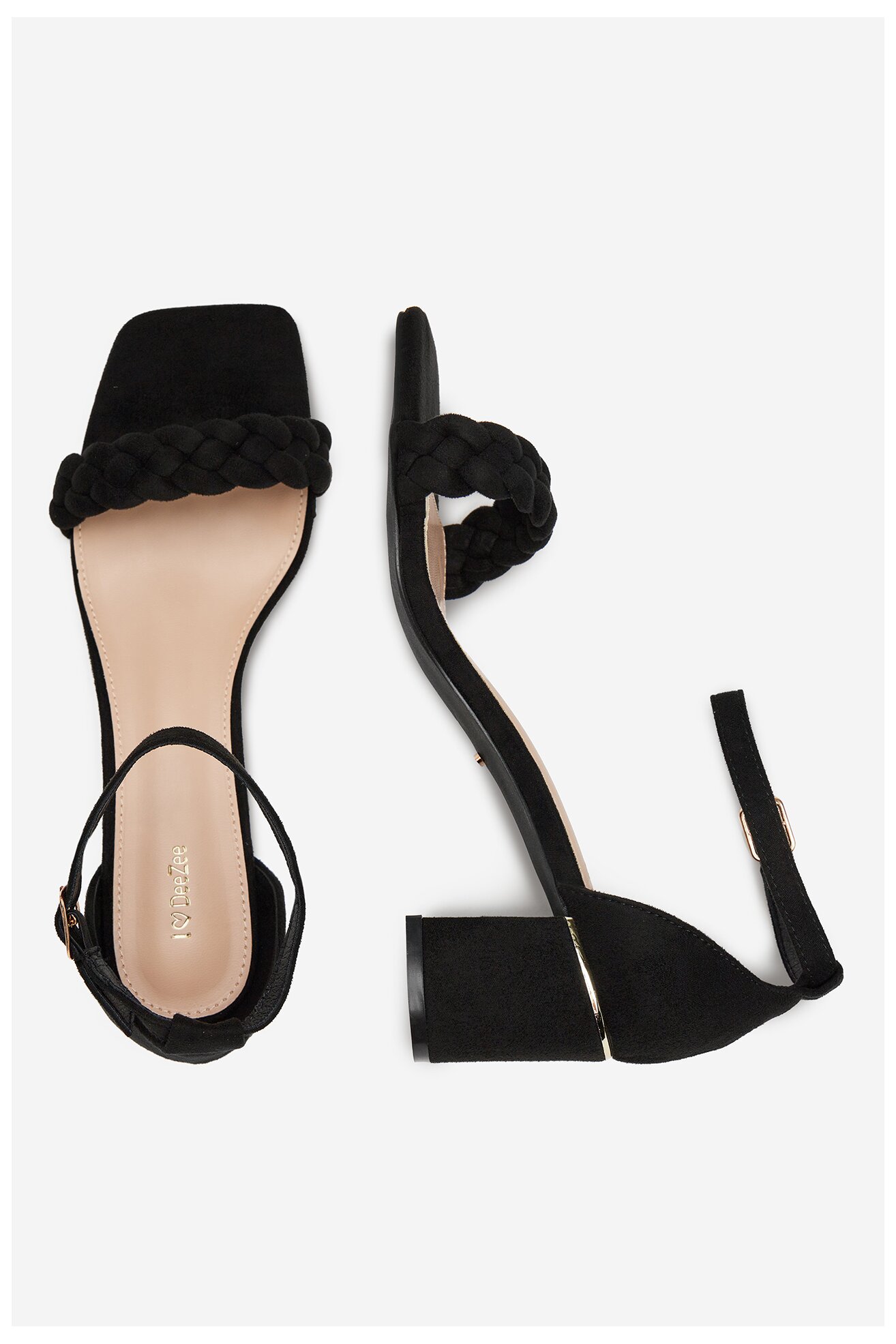 Sandały DeeZee EA2338-1 Czarny