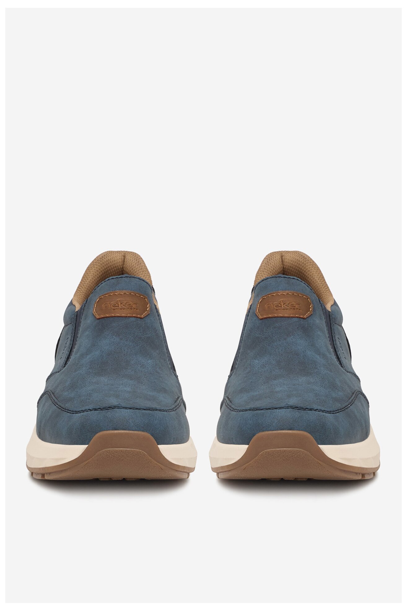 Półbuty Rieker CEO-11550-15 Jeansowy