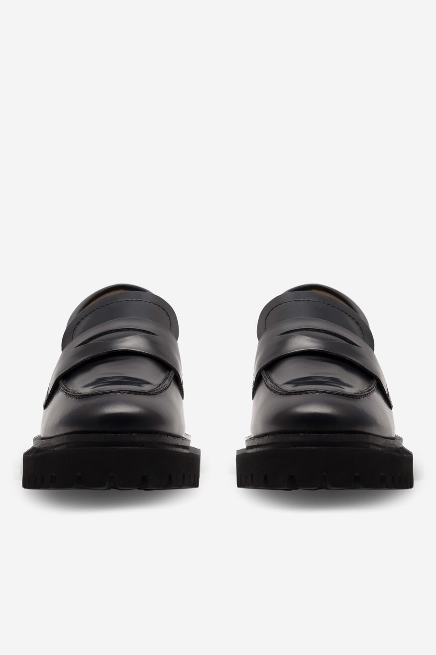 
                Gino Rossi - Mokasyny skórzane - 5905588043805