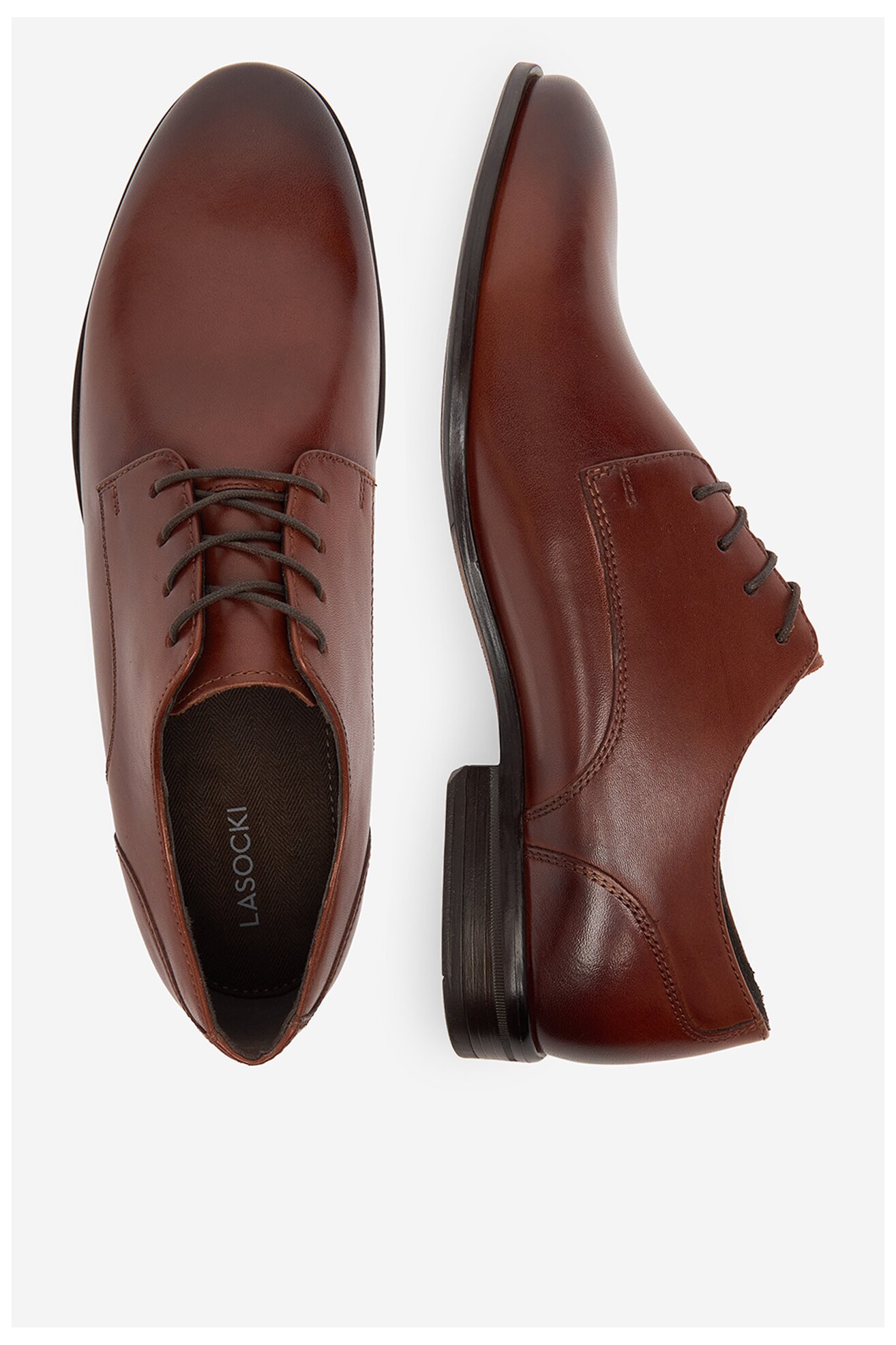 Półbuty Lasocki CEO-ALDO-13 MI08 Brązowy