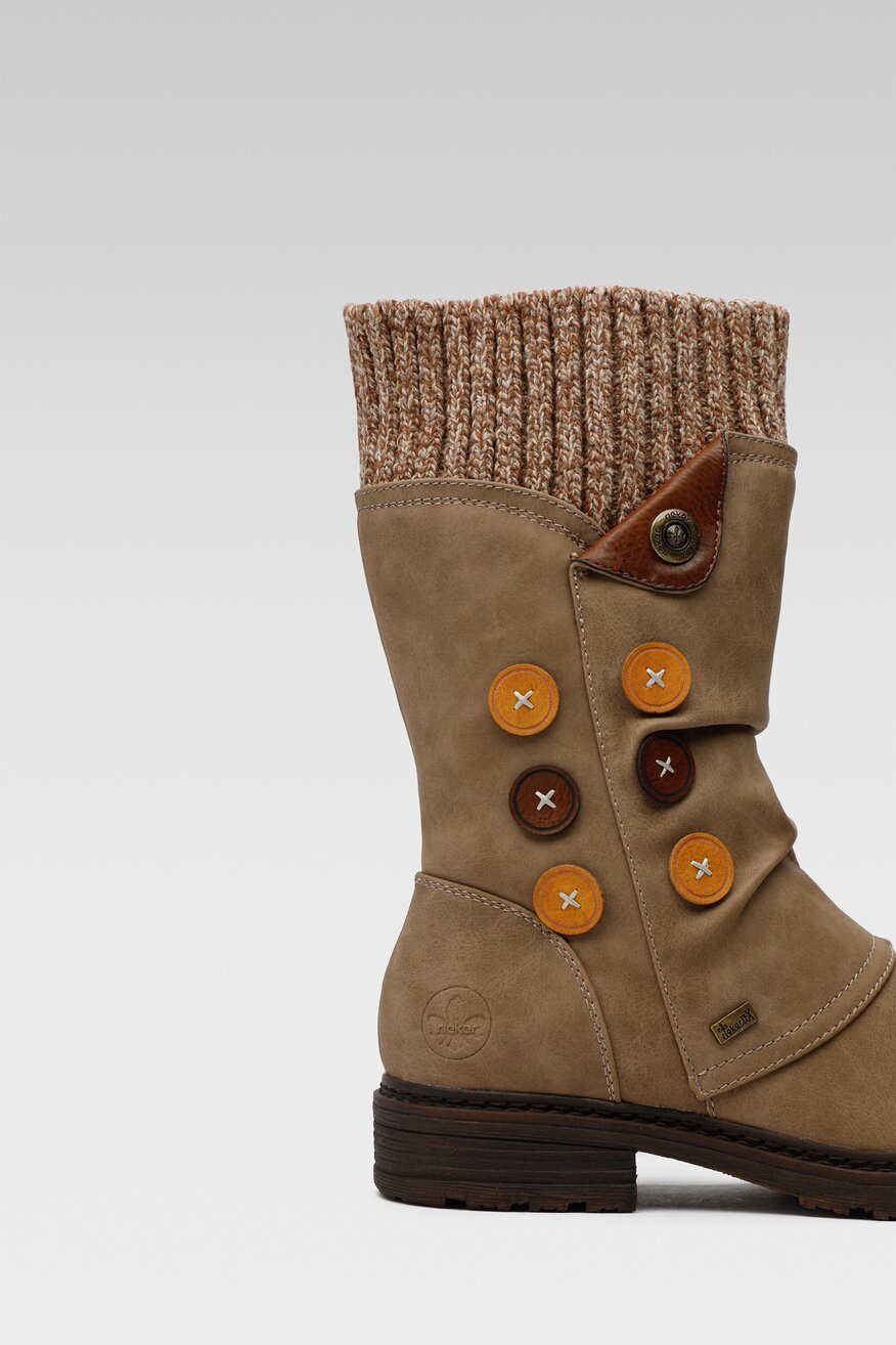 
                Rieker - Kozaki marszczone - 5904862200491