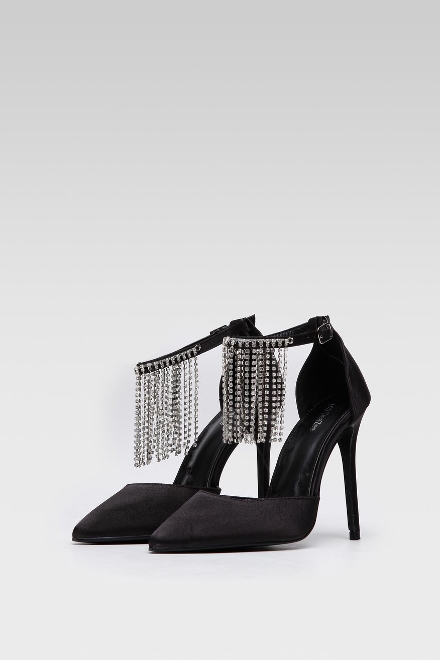 
                DeeZee - Czółenka czarne - 5904862443287