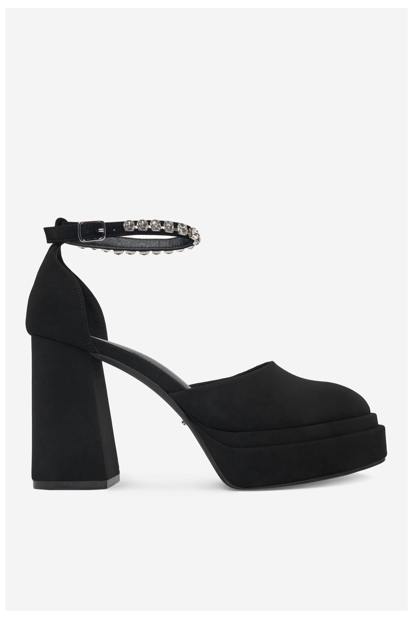 Pantofi cu toc DeeZee LW85478-6 NEGRU