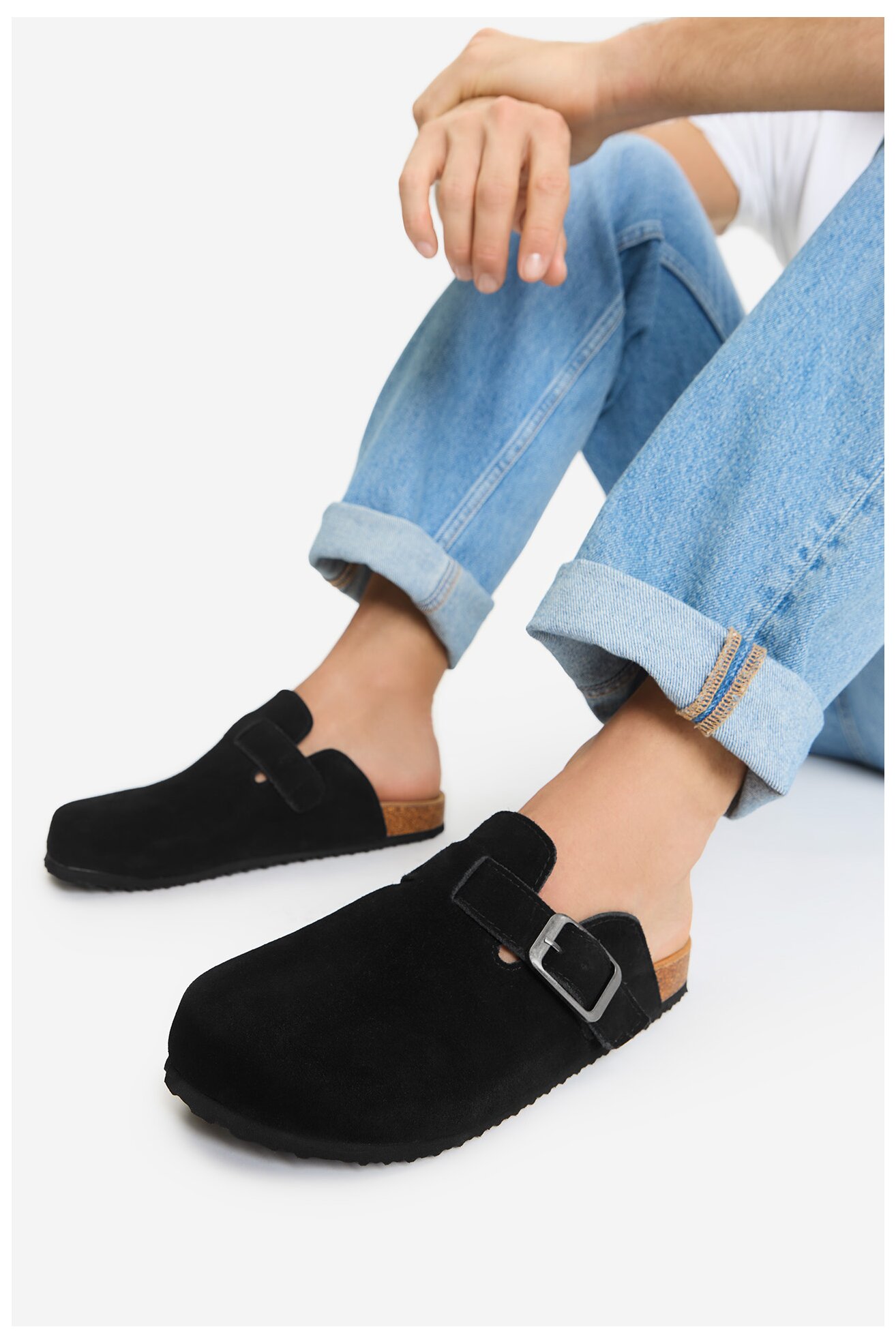 Klapki Go Soft EOHP-ALMELO-02 Czarny