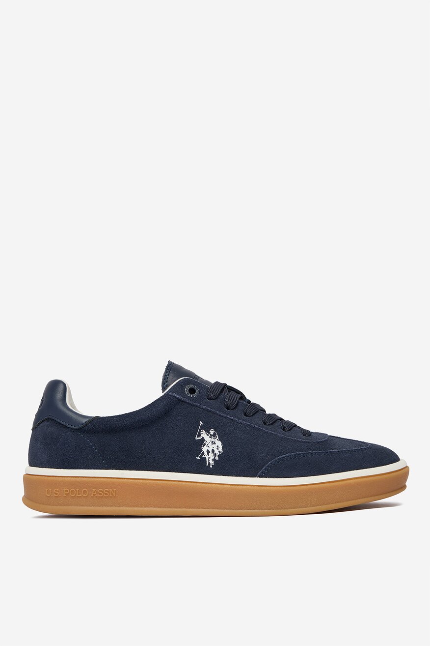 U.S. POLO ASSN. - Sneakersy skórzane - 5906751957240