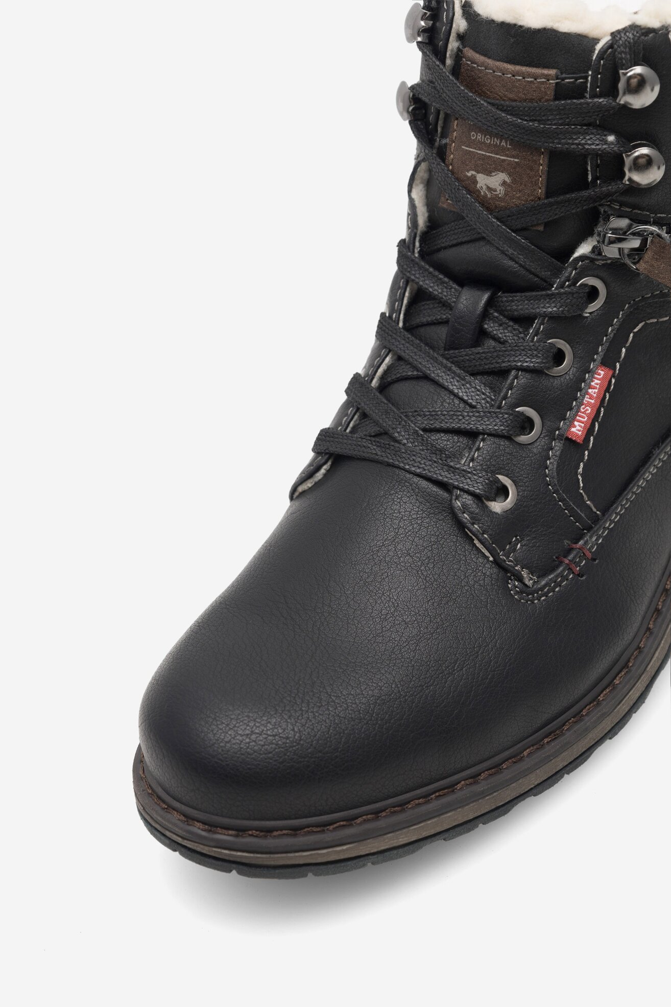 Trzewiki Mustang 4157-603 Czarny