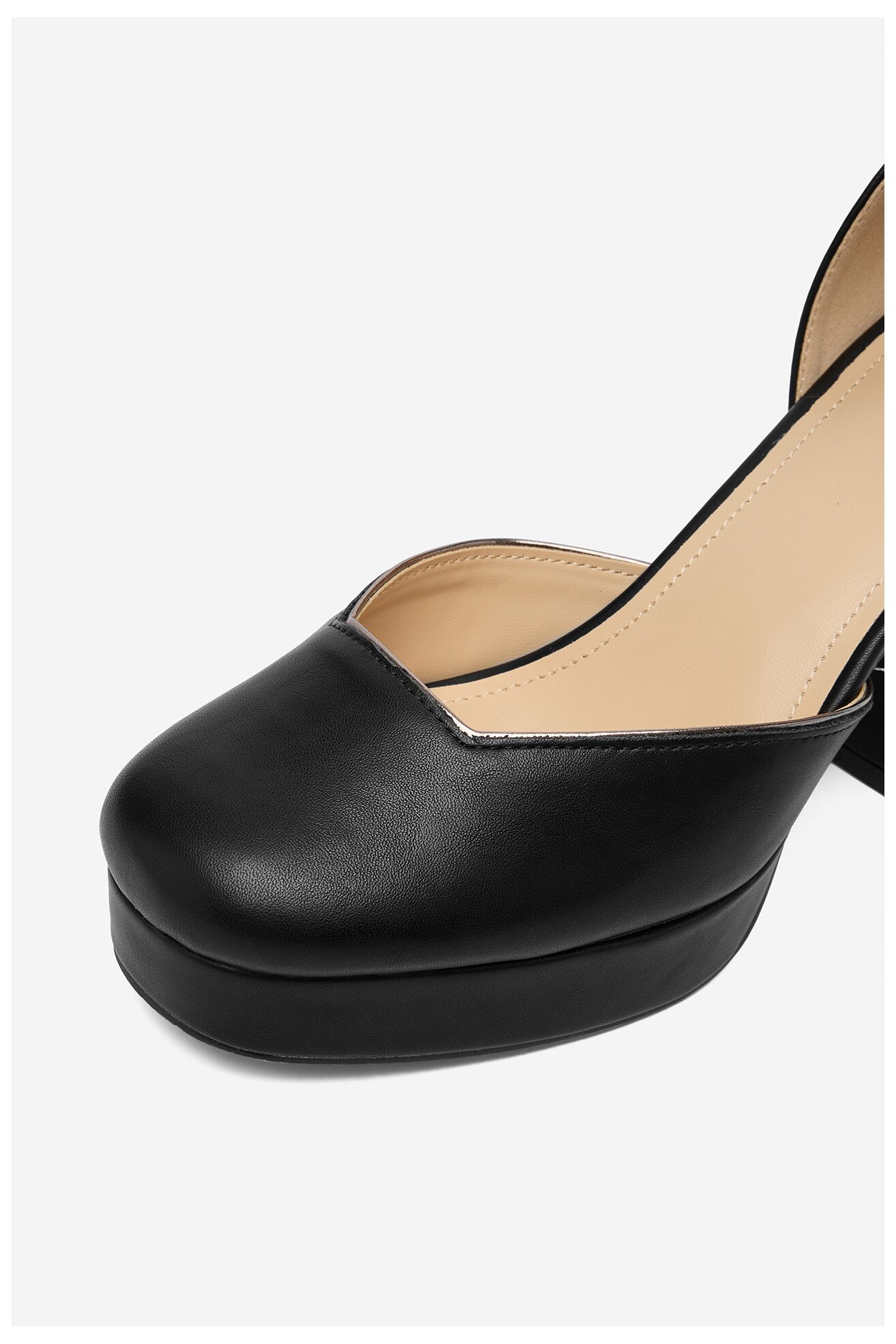 Czółenka DeeZee CEO-CD25-178-1 Czarny