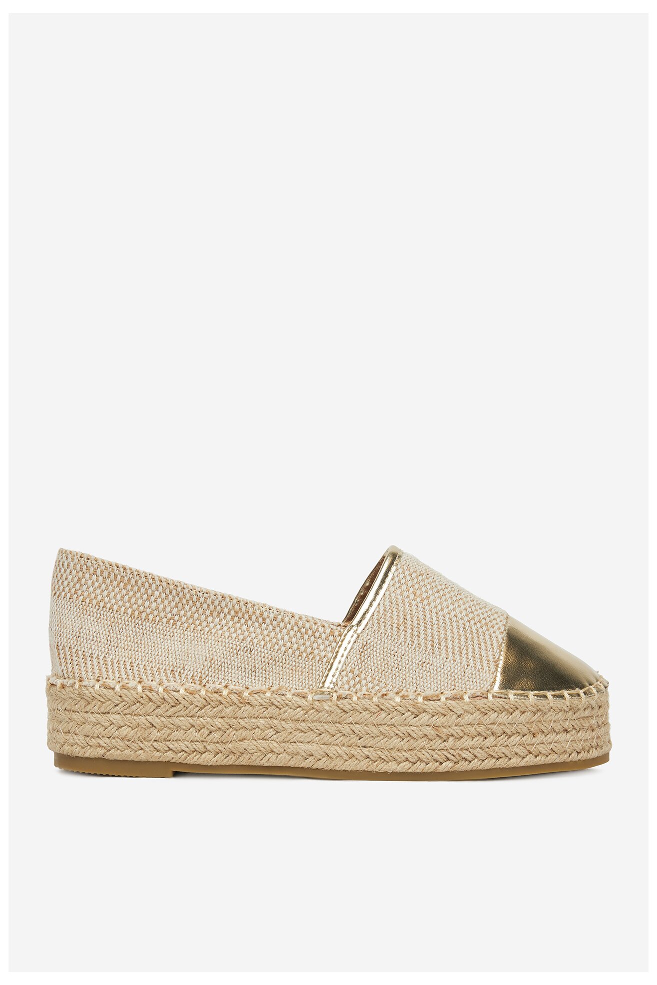 Espadryle DeeZee JSZ701-2 Złoty