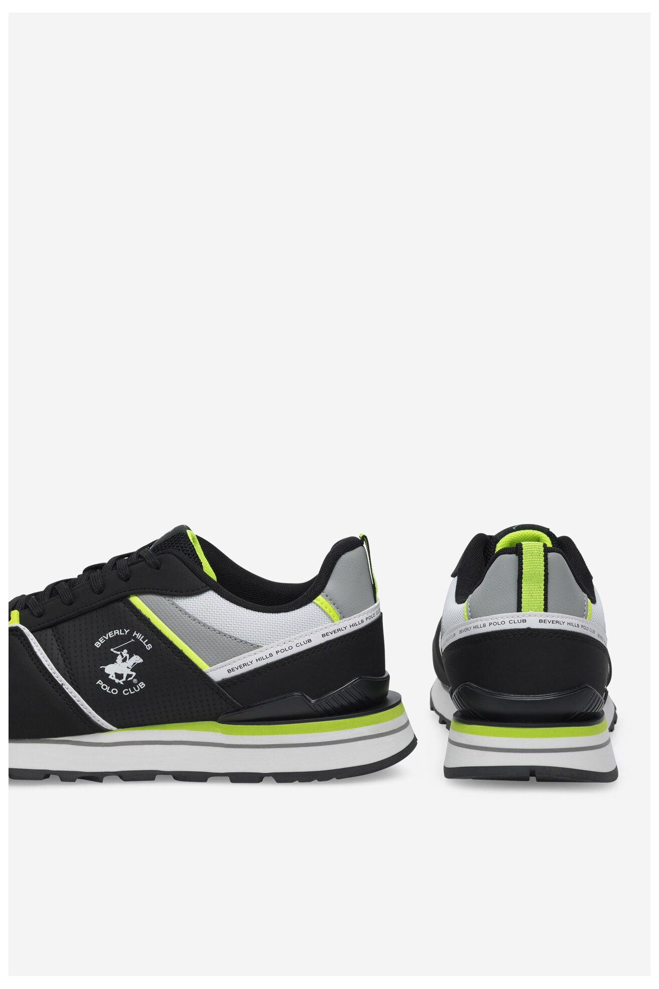 Sneakers Beverly Hills Polo Club V5-6140 Czarny