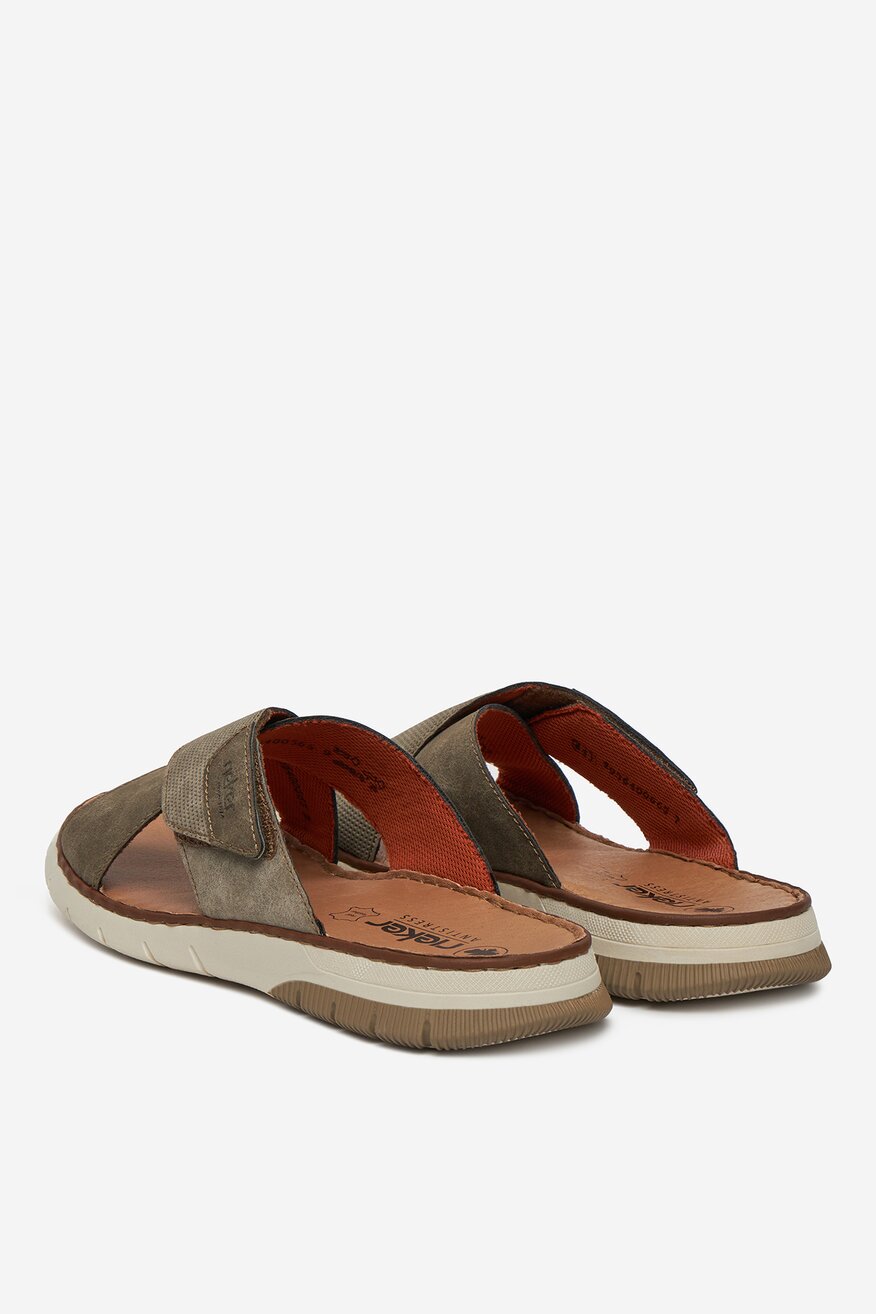 Șlapi Rieker BEJ ÎNCHIS - 2230078415569