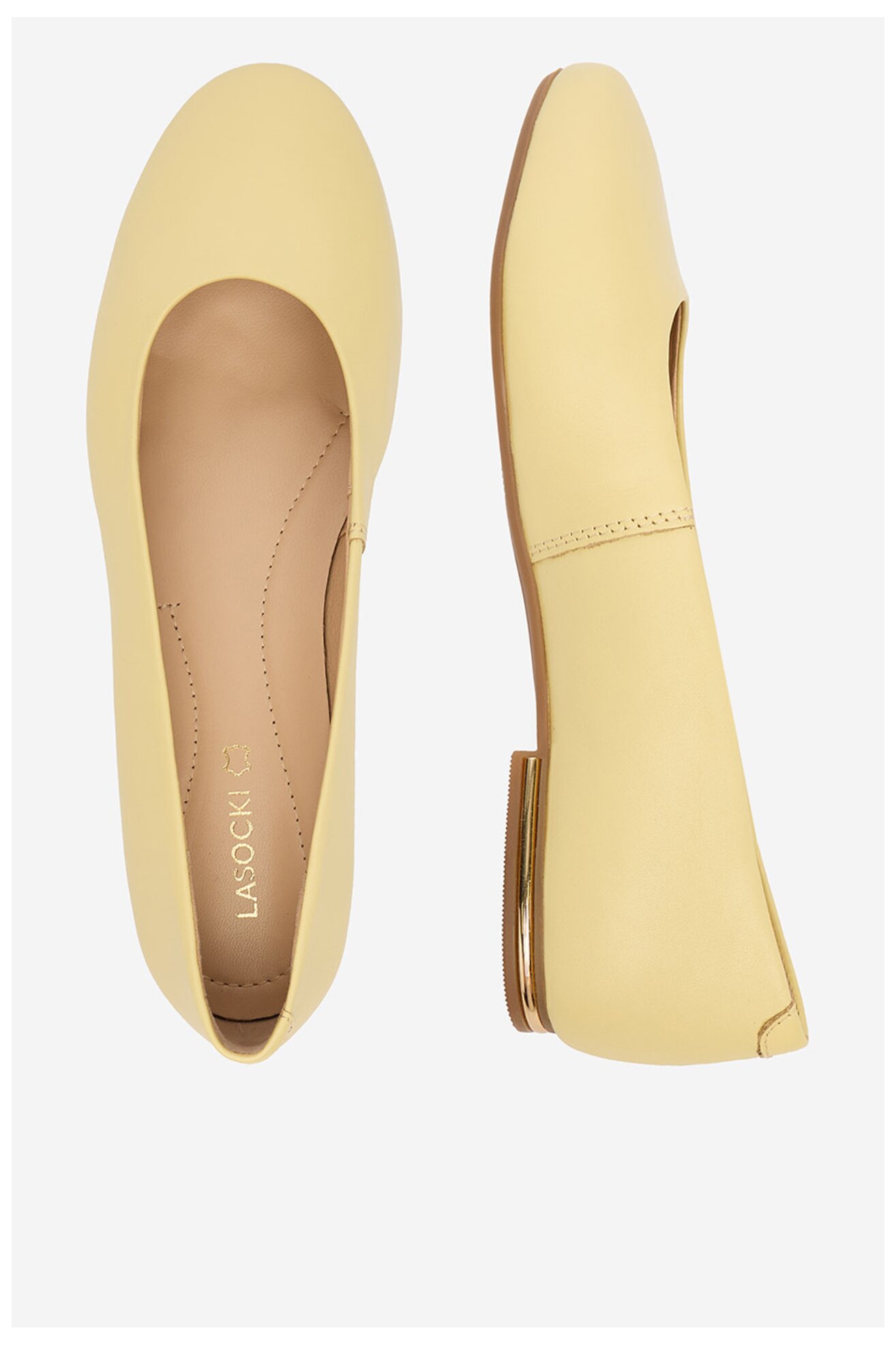 Baleriny Lasocki CEO-RST-ARABELLA-06 SÁRGA