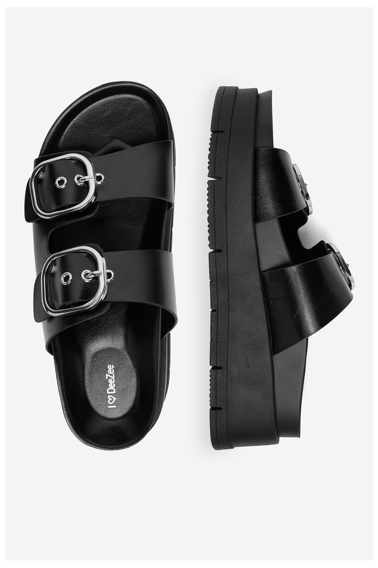 Klapki DeeZee CEO-HY62273-2 Czarny
