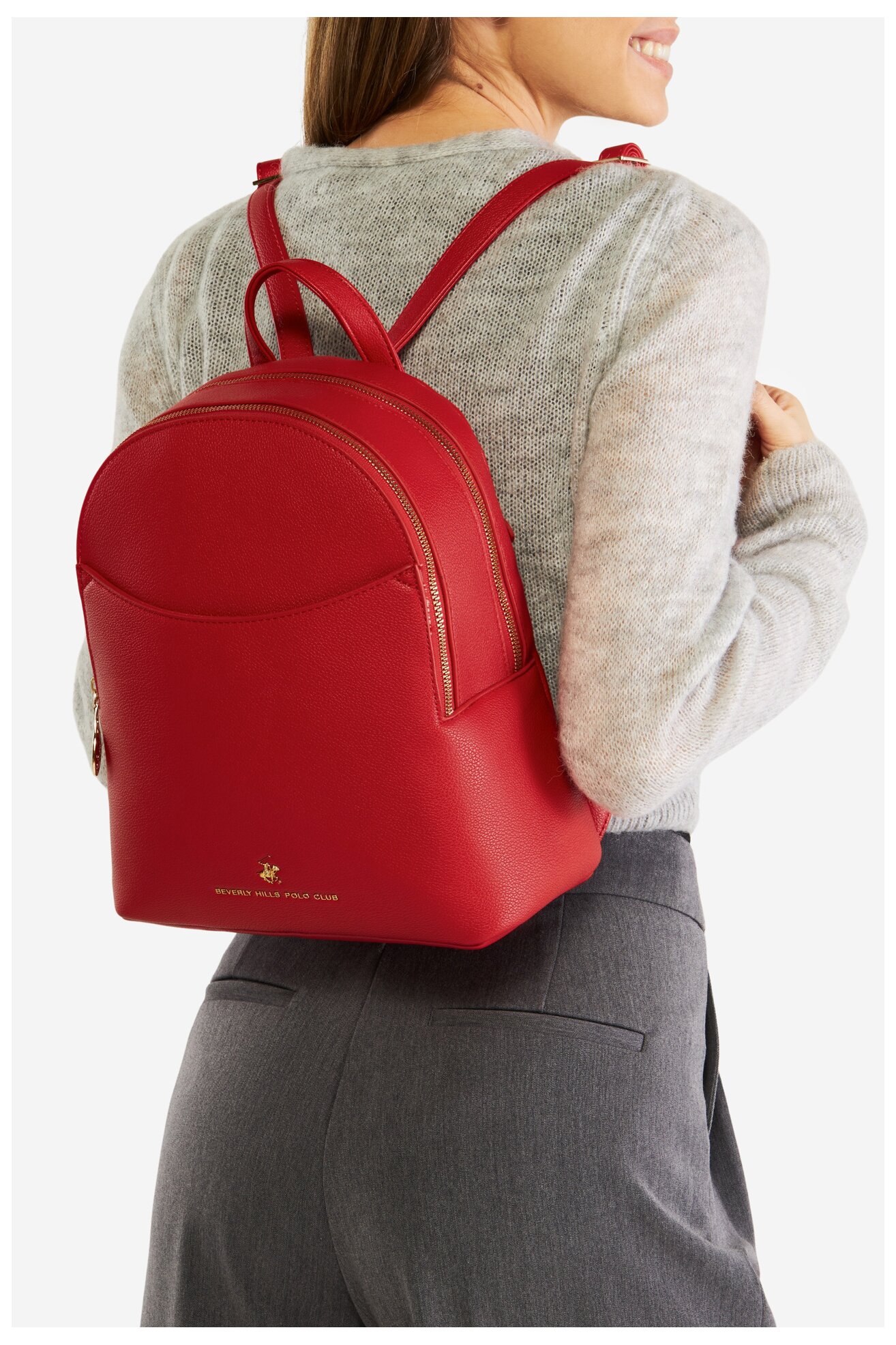 Rucsac Beverly Hills Polo Club BHPC-C-007-07 ROŞU